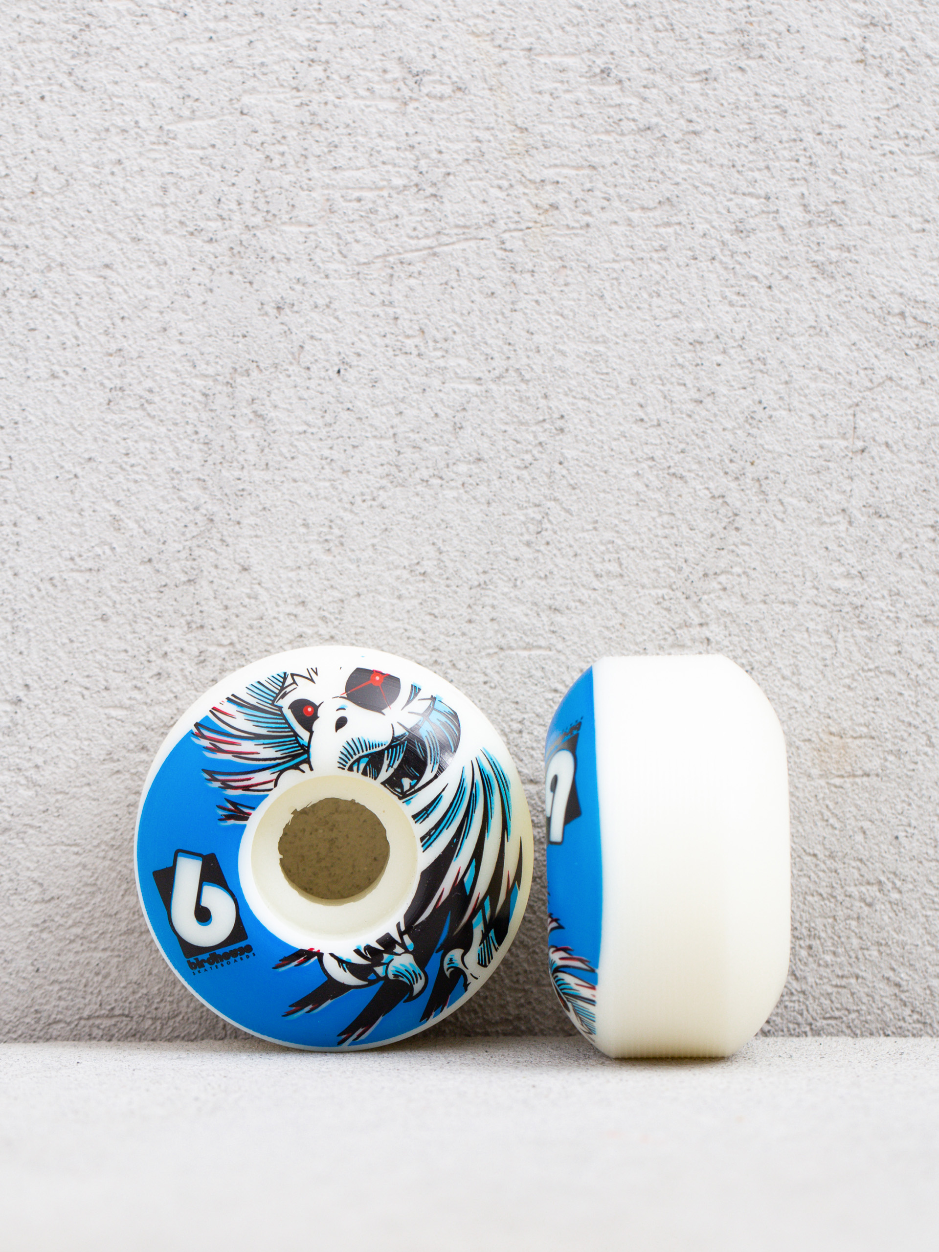 Birdhouse Hawk Spiral Gördeszka kerék (white)