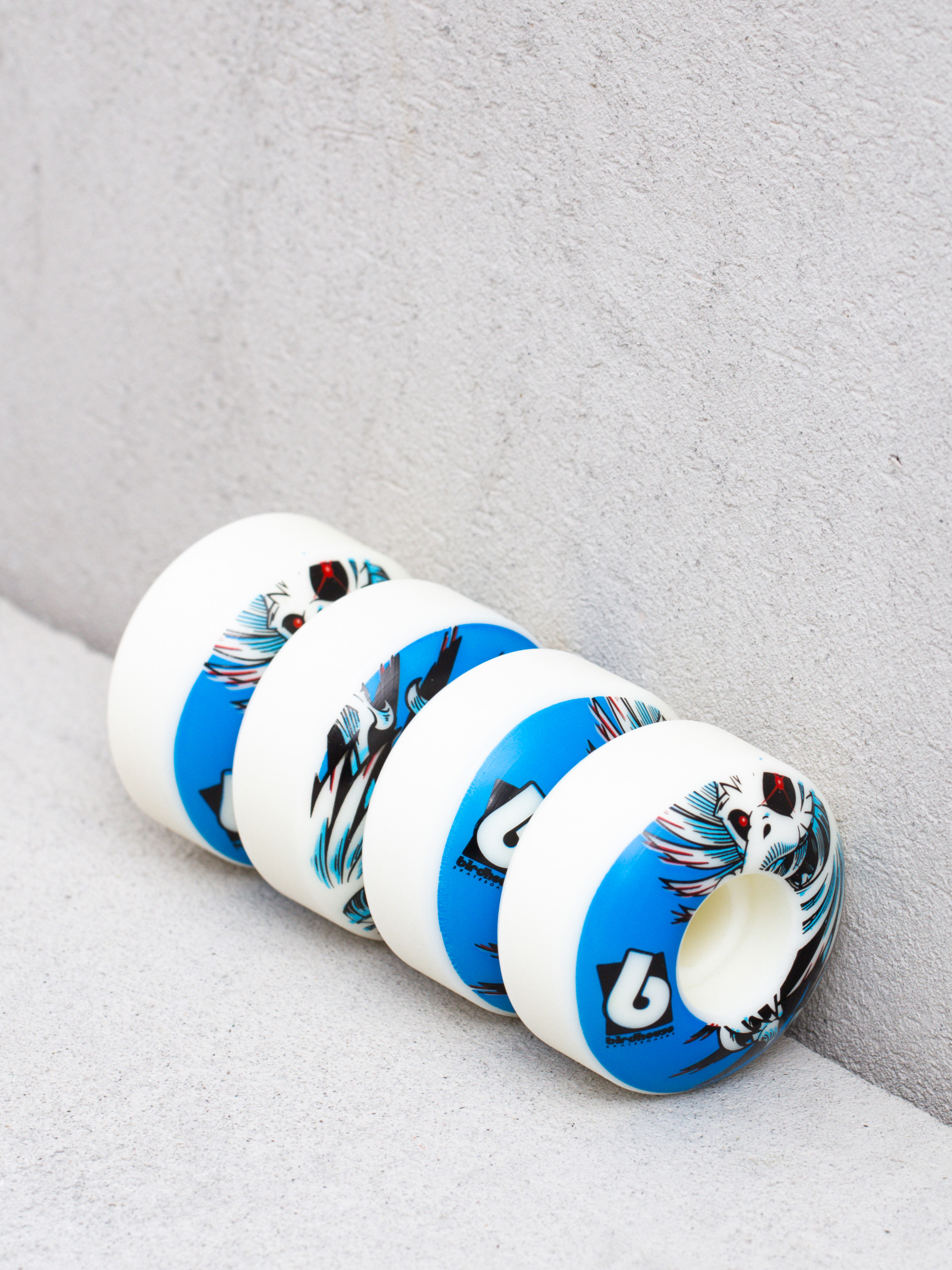 Birdhouse Hawk Spiral Gördeszka kerék (white)