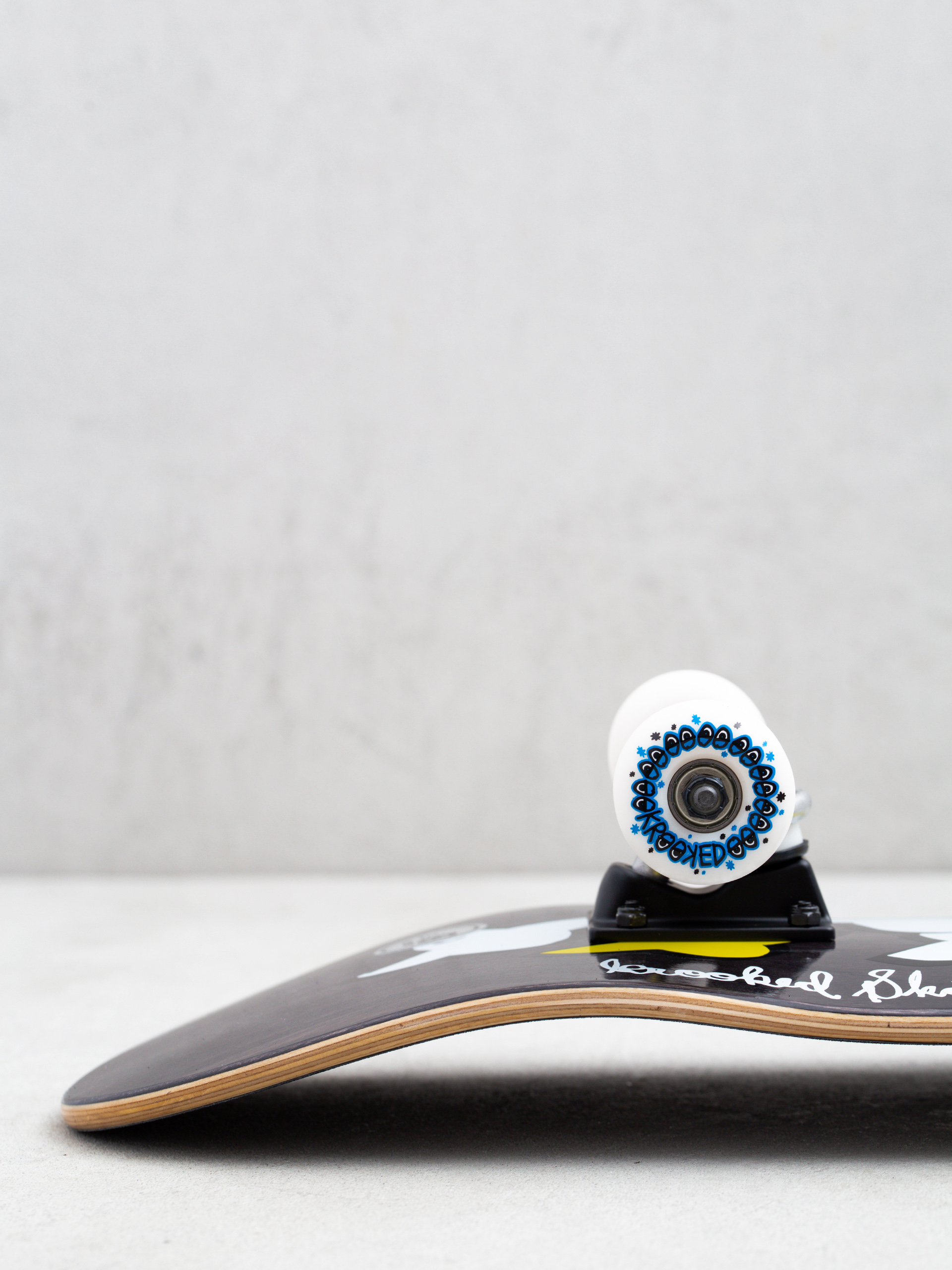 Krooked Birds Komplett gördeszka (black)