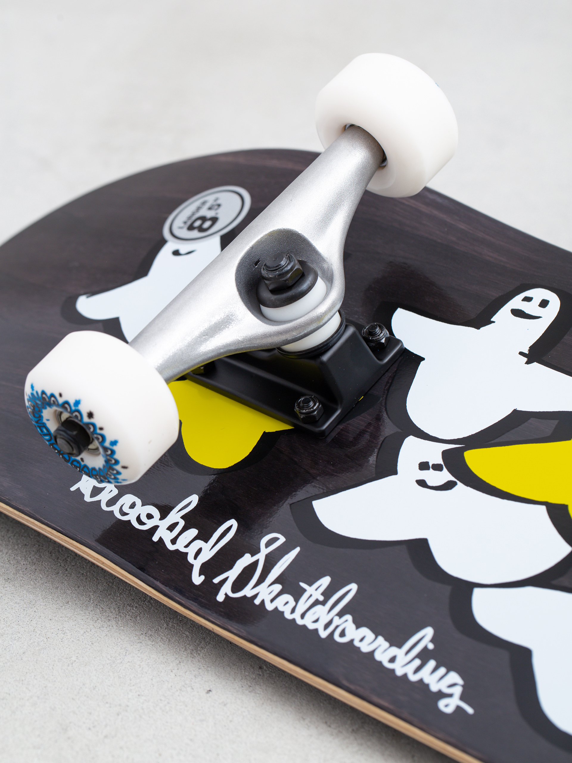 Krooked Birds Komplett gördeszka (black)