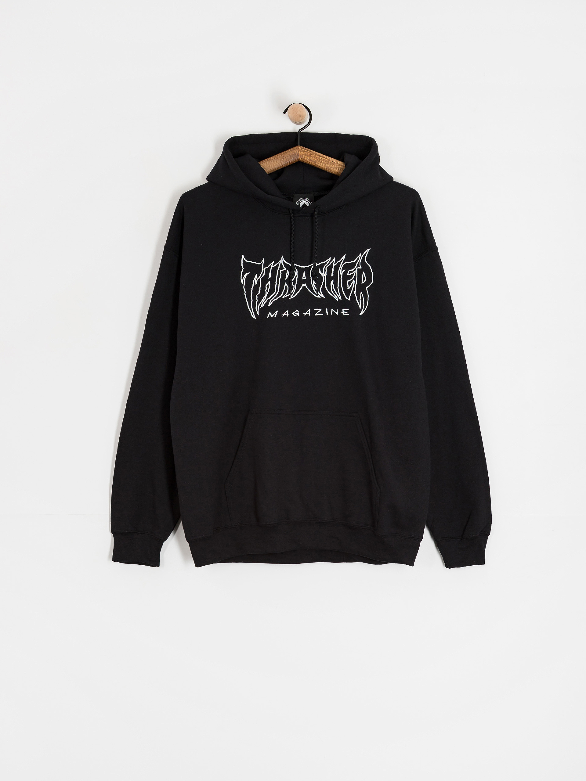 Thrasher Metal HD Kapucnis pulóver (black)
