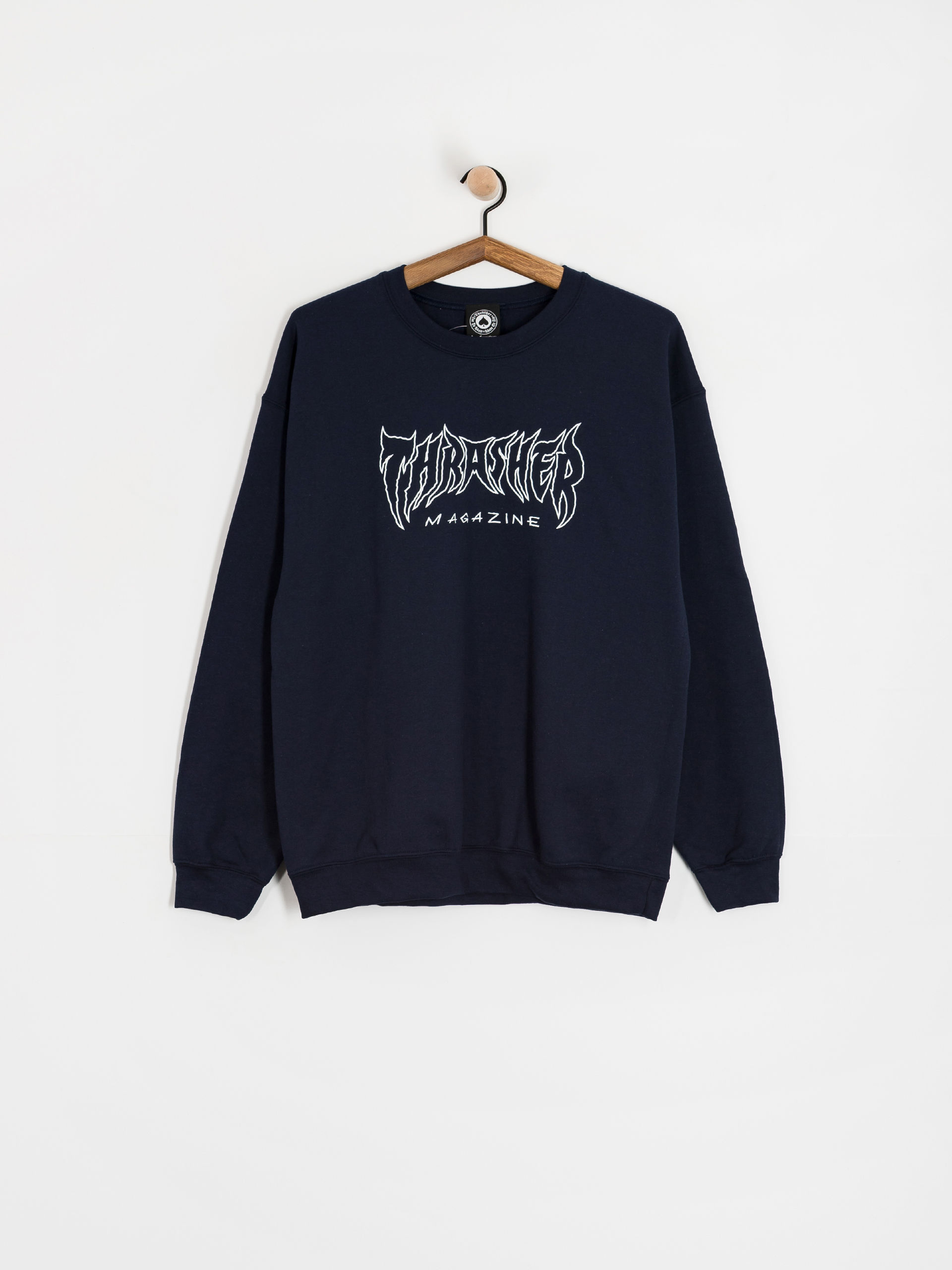 Thrasher Metal Pulóver (navy)