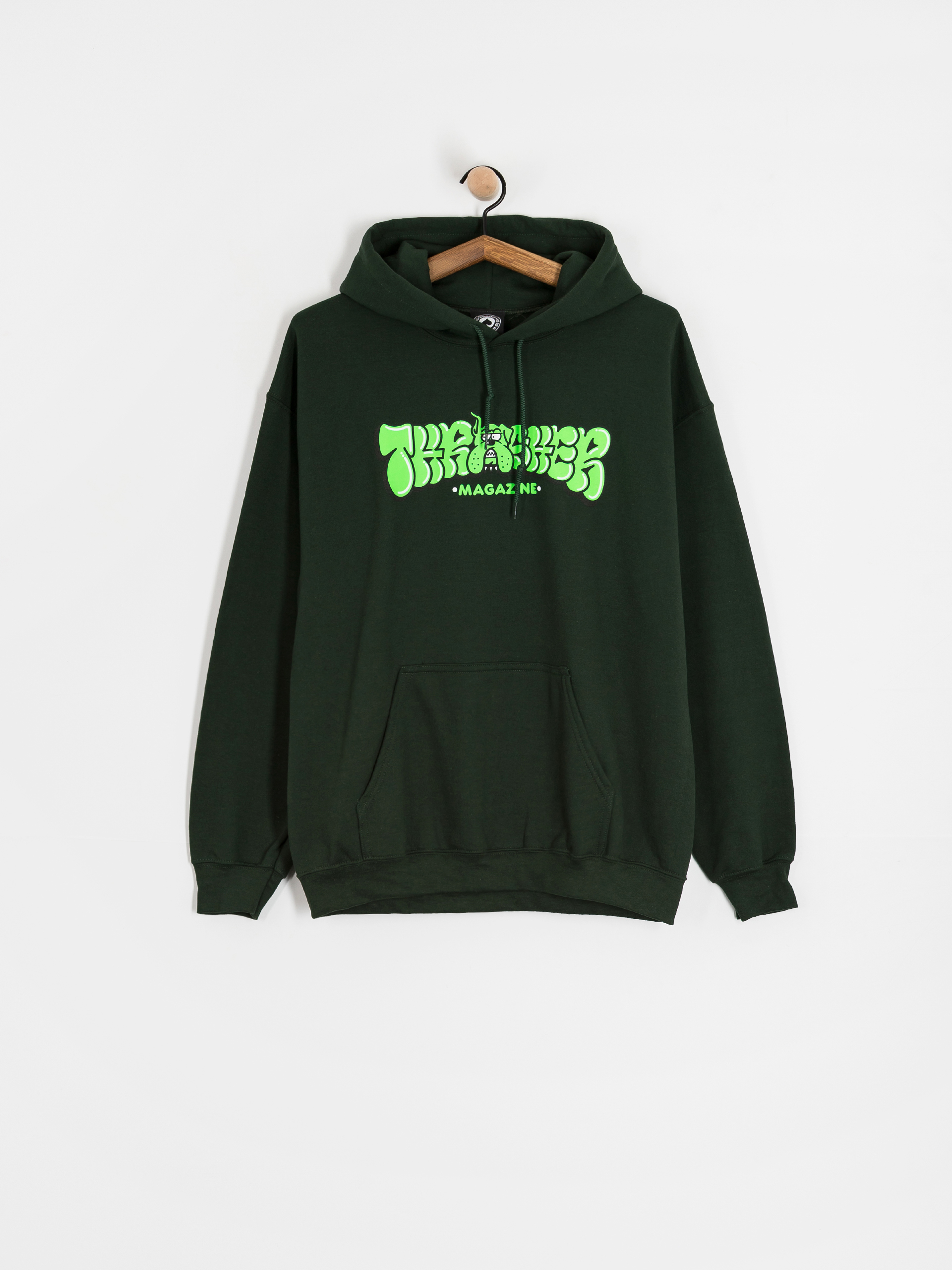 Thrasher Bully HD Kapucnis pulóver (forest green)