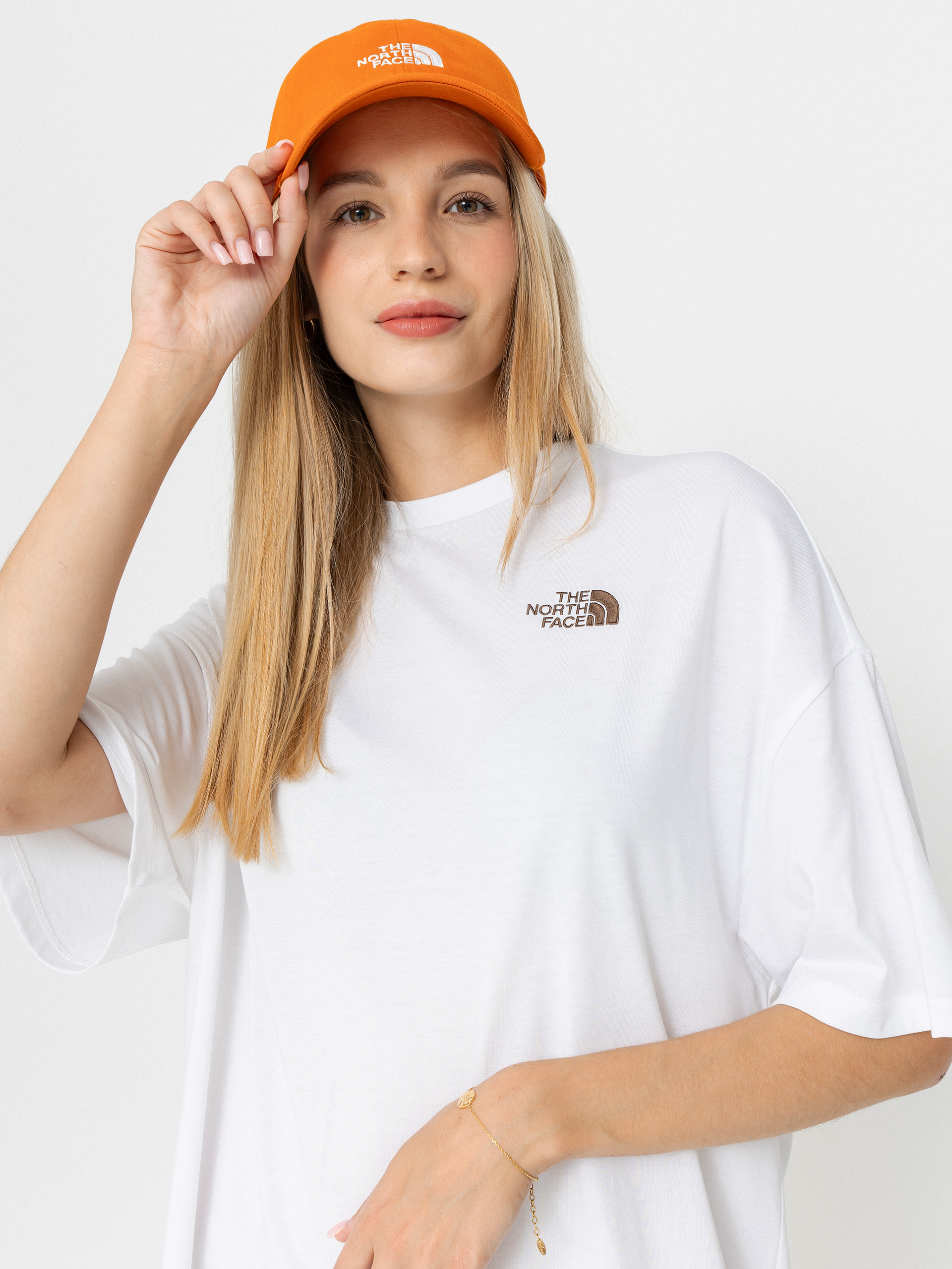 The North Face Essential Oversize Wmn Ruha (tnf white/latte)