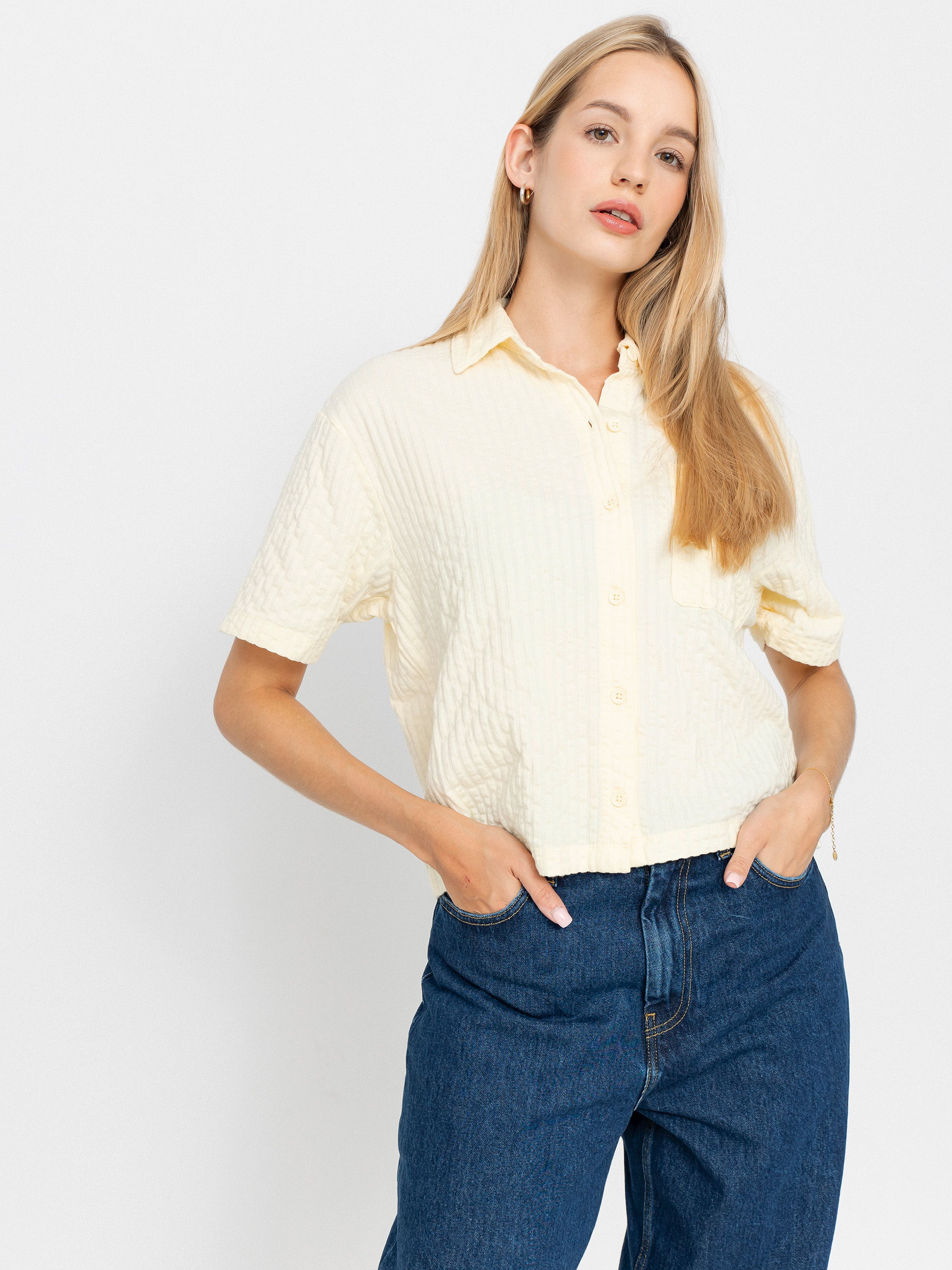 Vans Bedford Knit Button Up Wmn Ing (lemon icing)