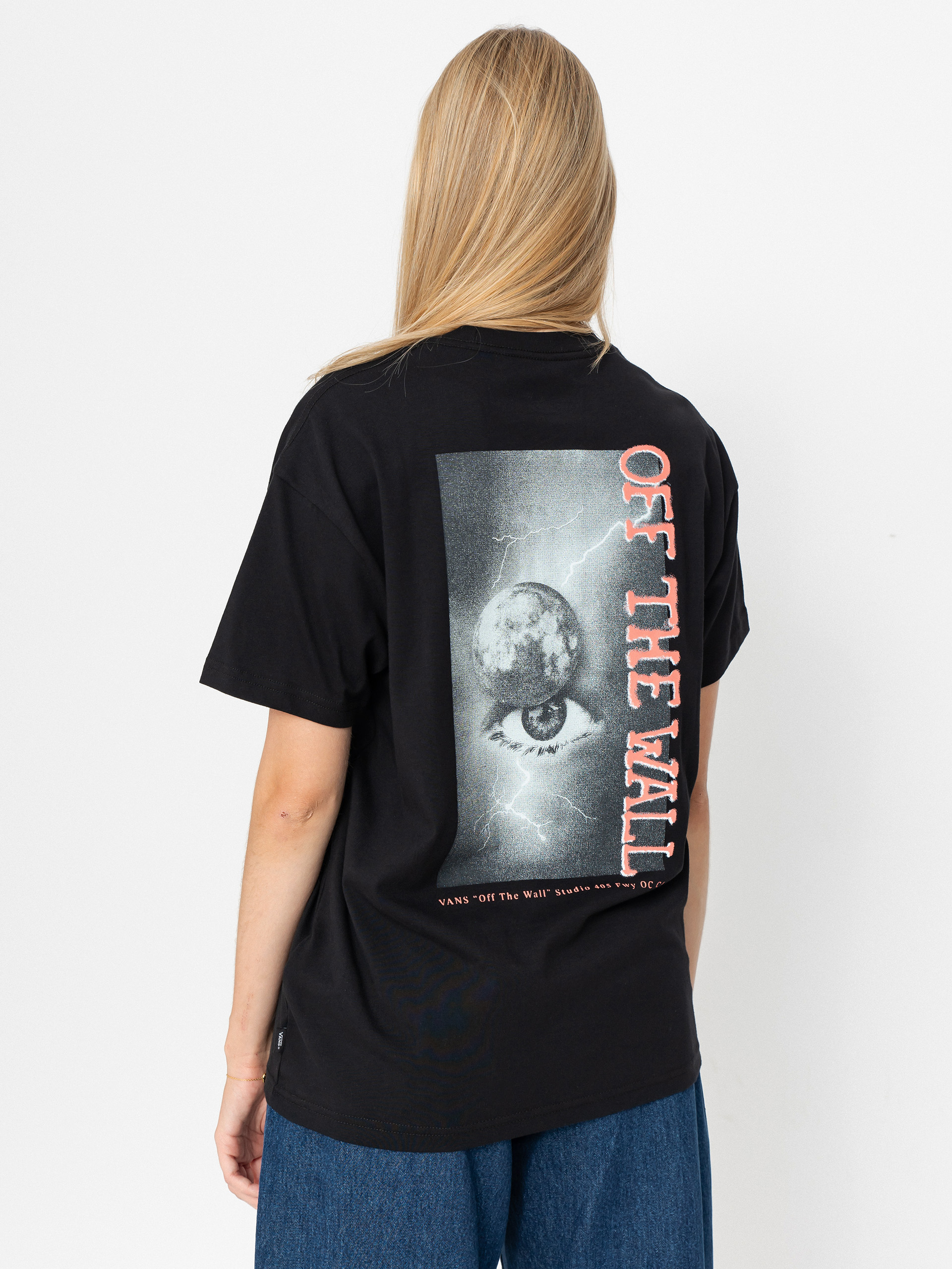 Vans Night Orb Oversized Wmn Póló (black)