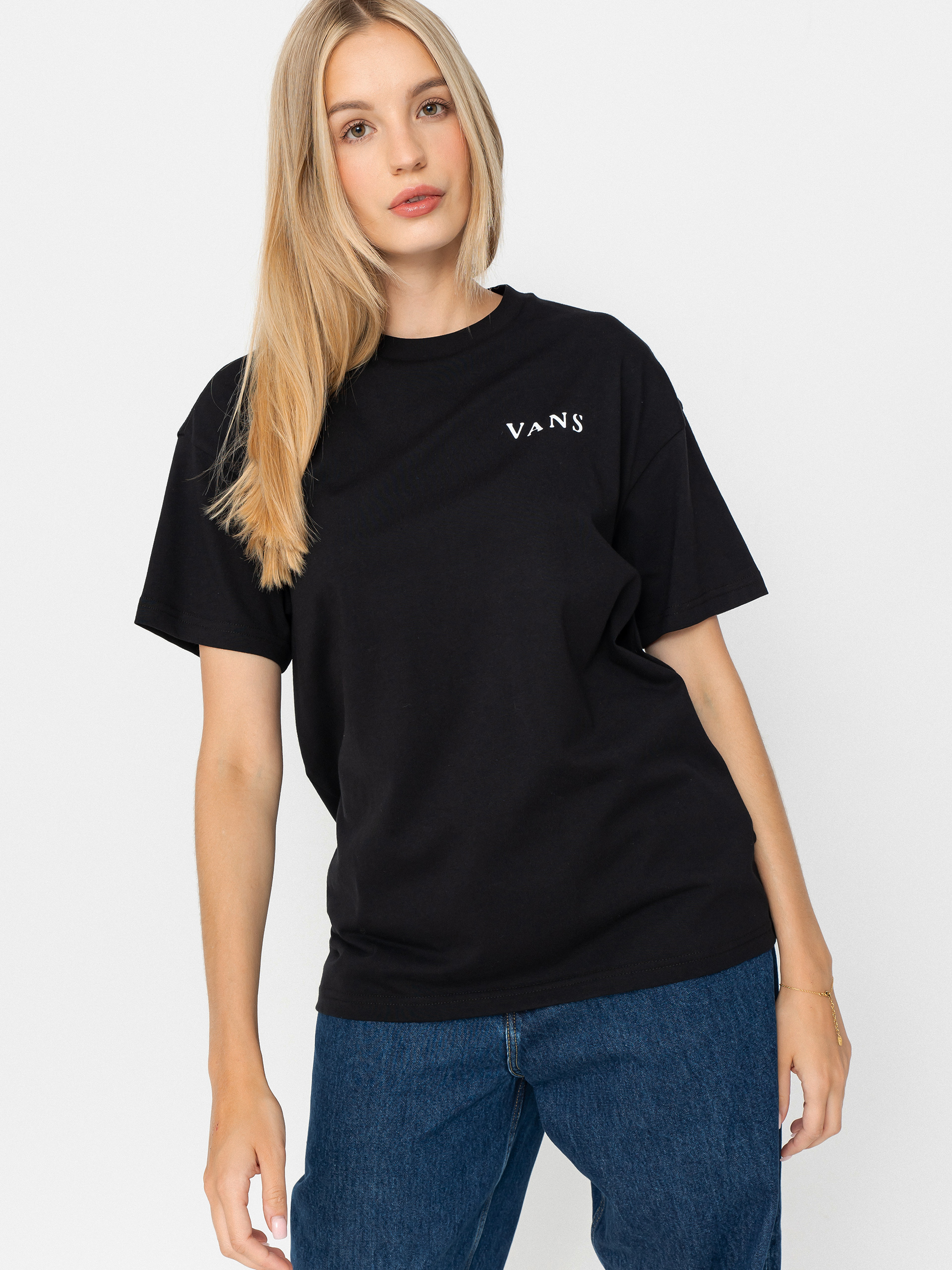 Vans Night Orb Oversized Wmn Póló (black)