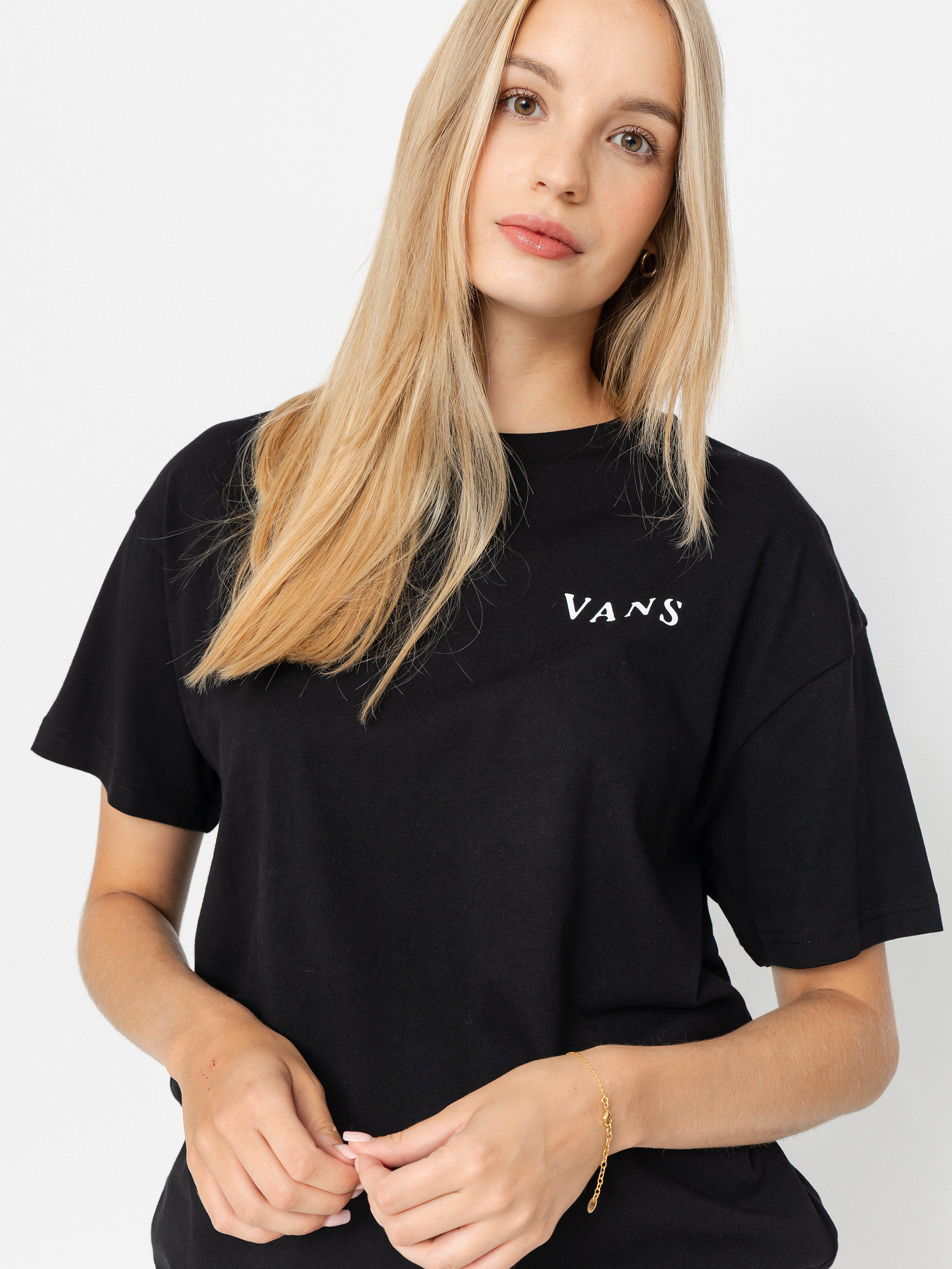 Vans Night Orb Oversized Wmn Póló (black)