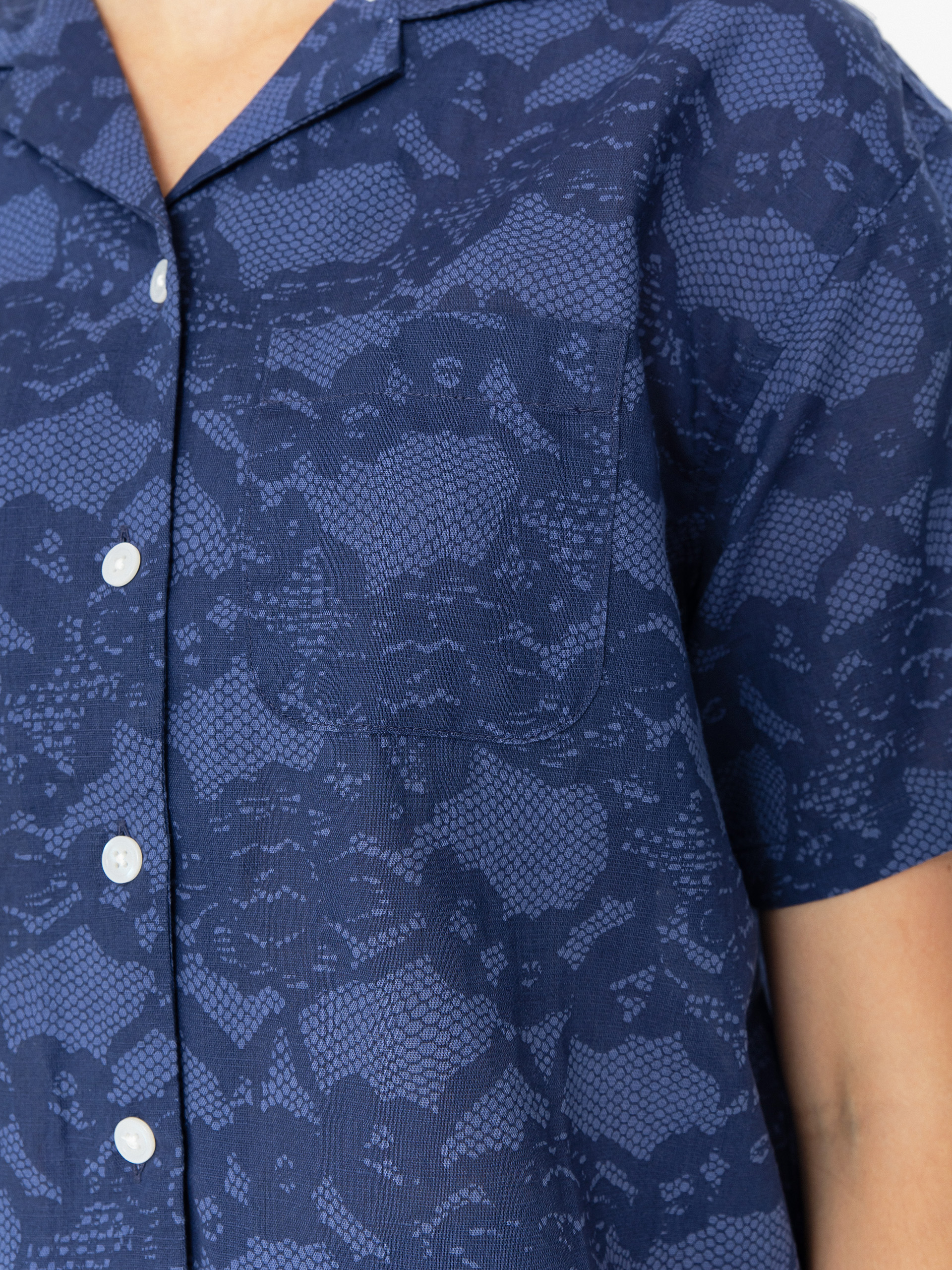 OBEY Cecilie Lace Ing Wmn (blue multi)