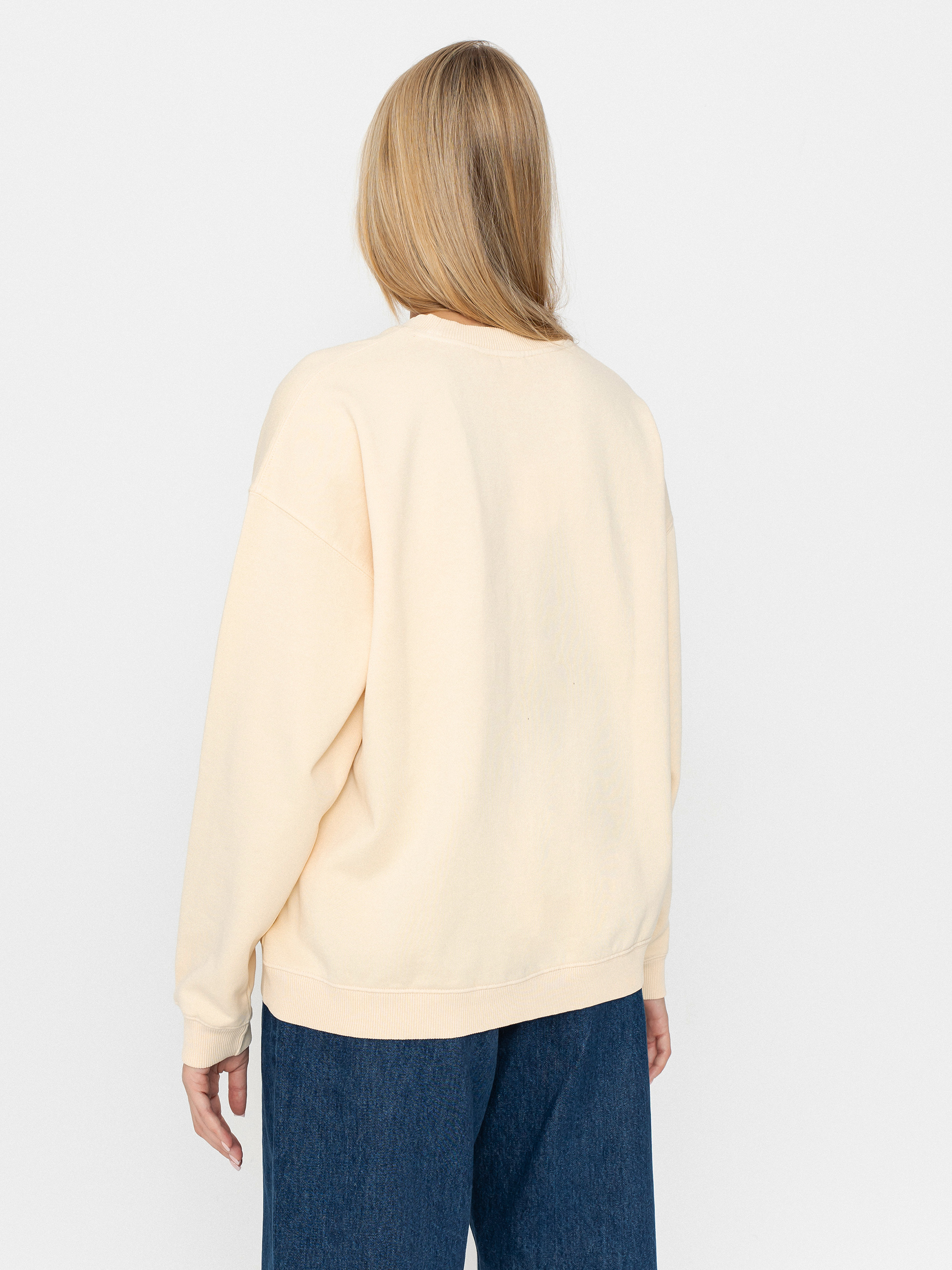 Roxy Lineup Oversized Crew Wmn Pulóver (parchment)