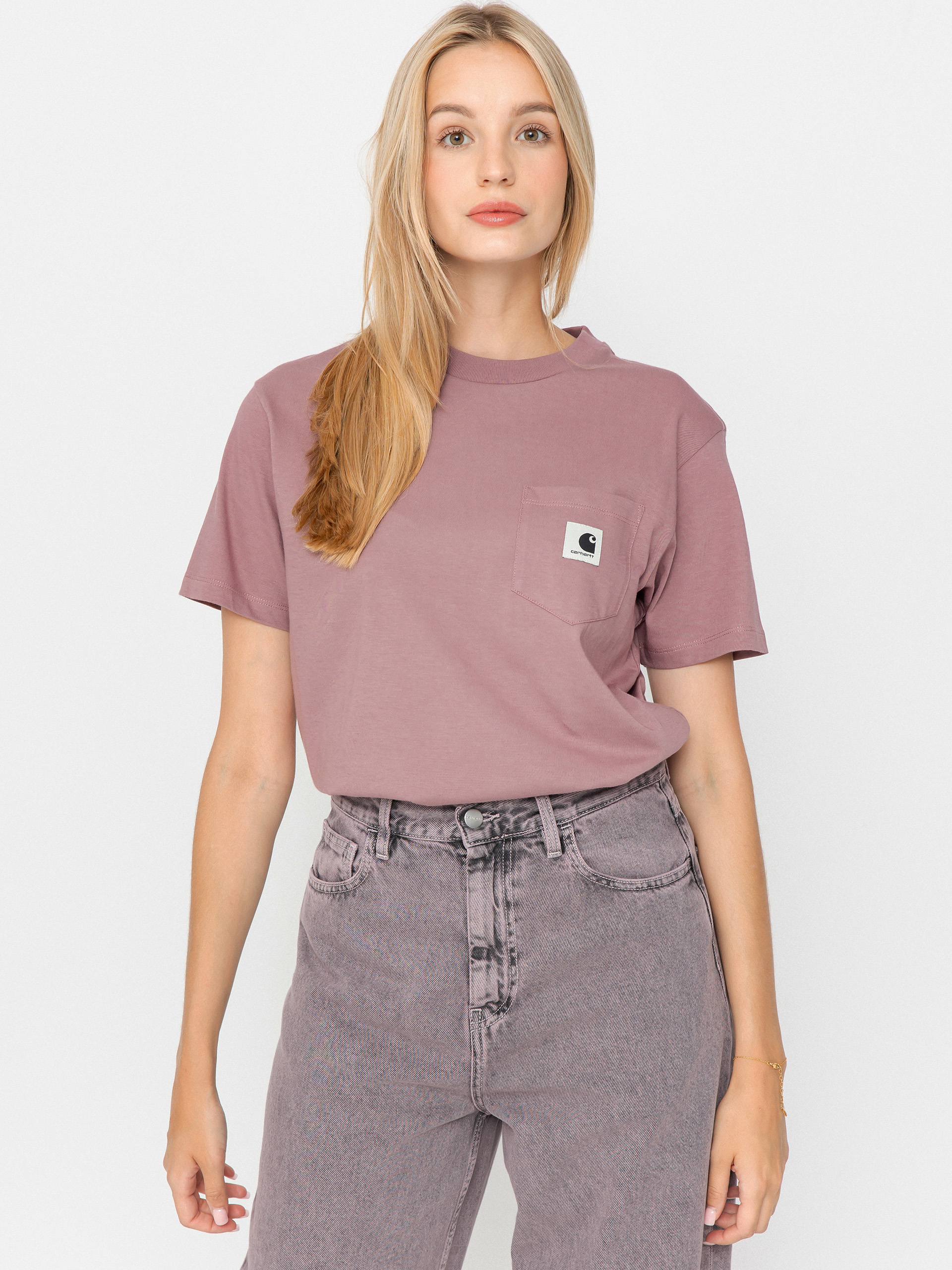 Carhartt WIP Pocket Wmn Póló (daphne)