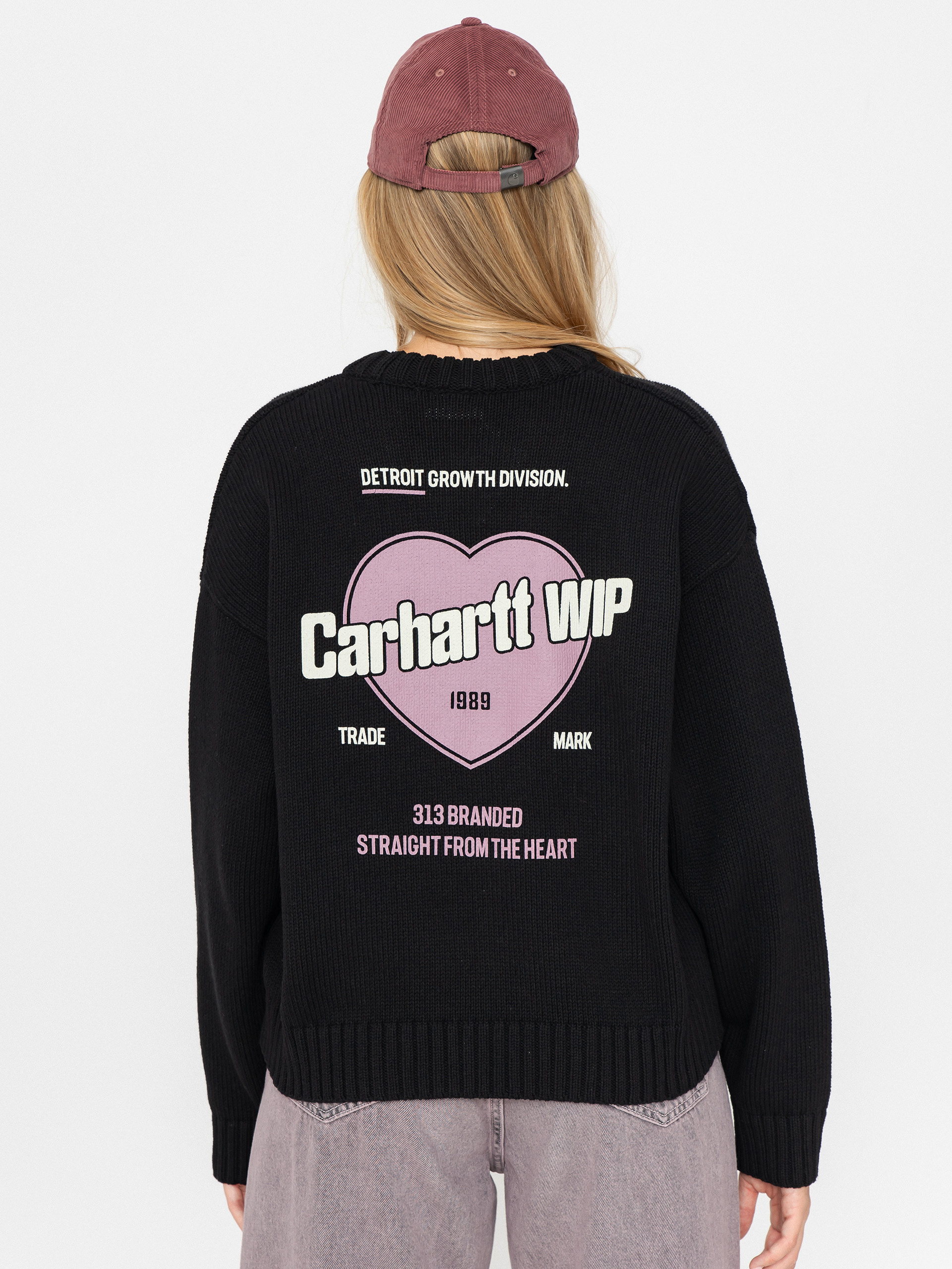 Carhartt WIP Growth Wmn Pulóver (black)