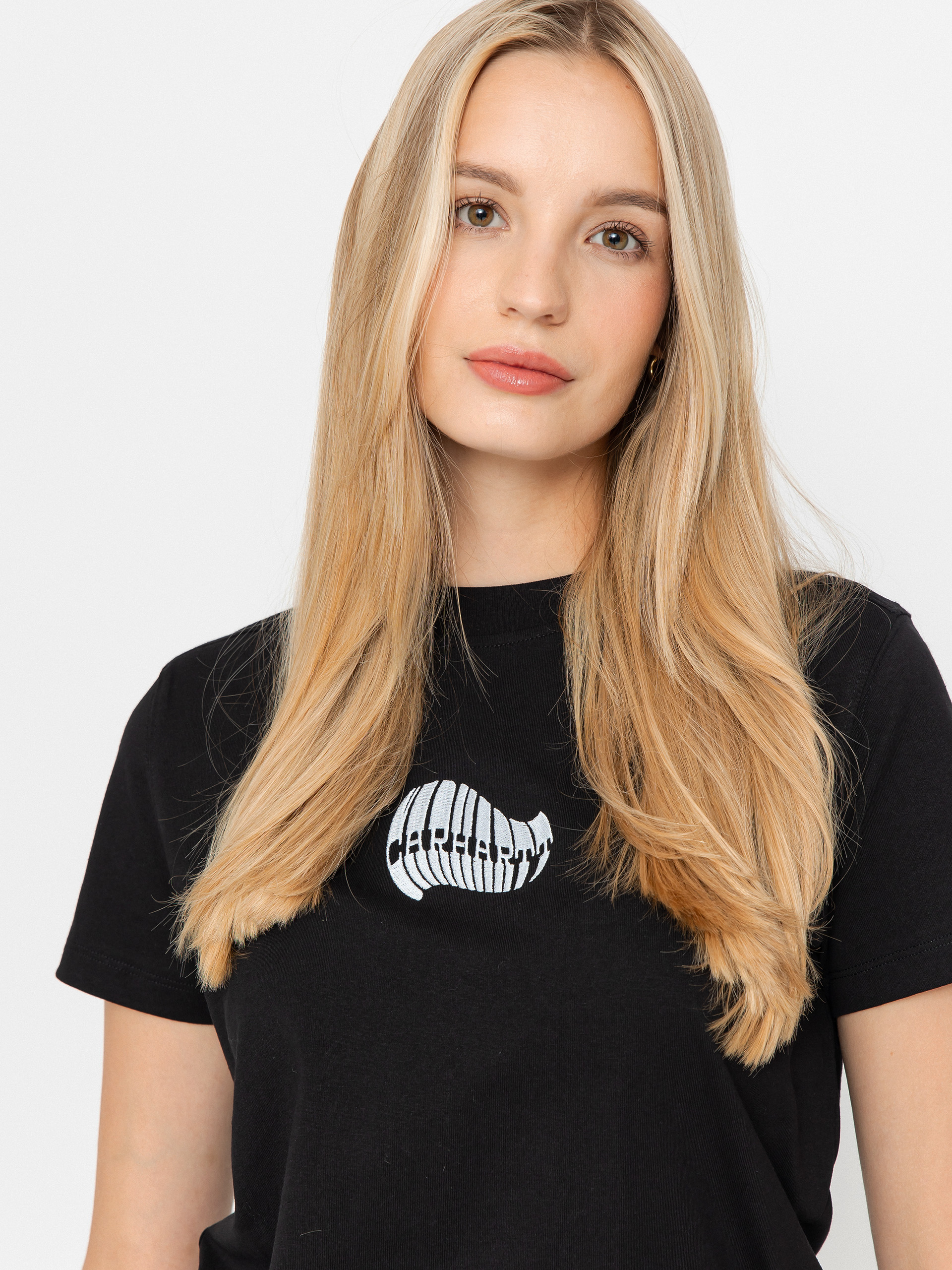 Carhartt WIP Psshh Wmn Póló (black/blue fog)