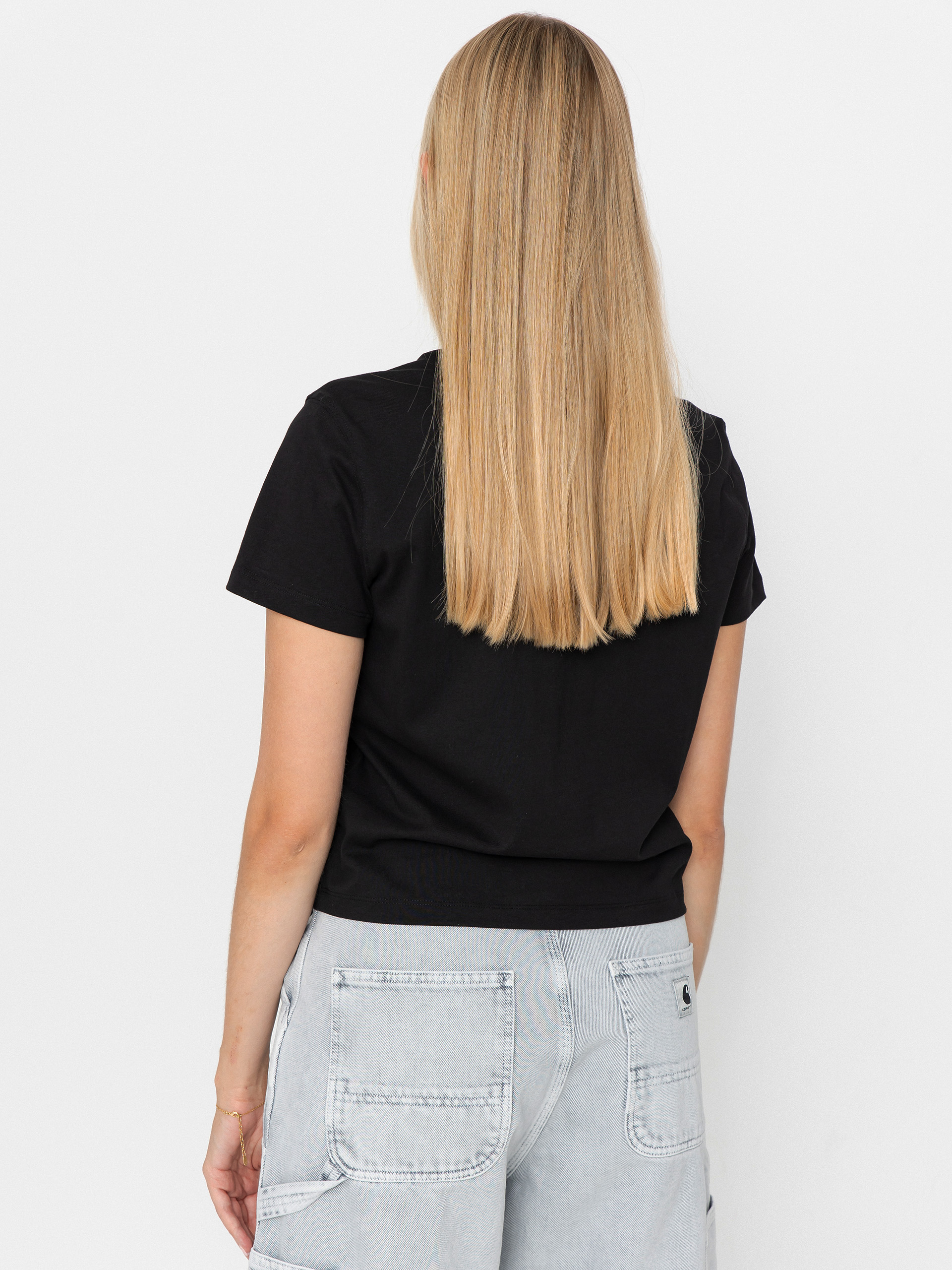 Carhartt WIP Psshh Wmn Póló (black/blue fog)