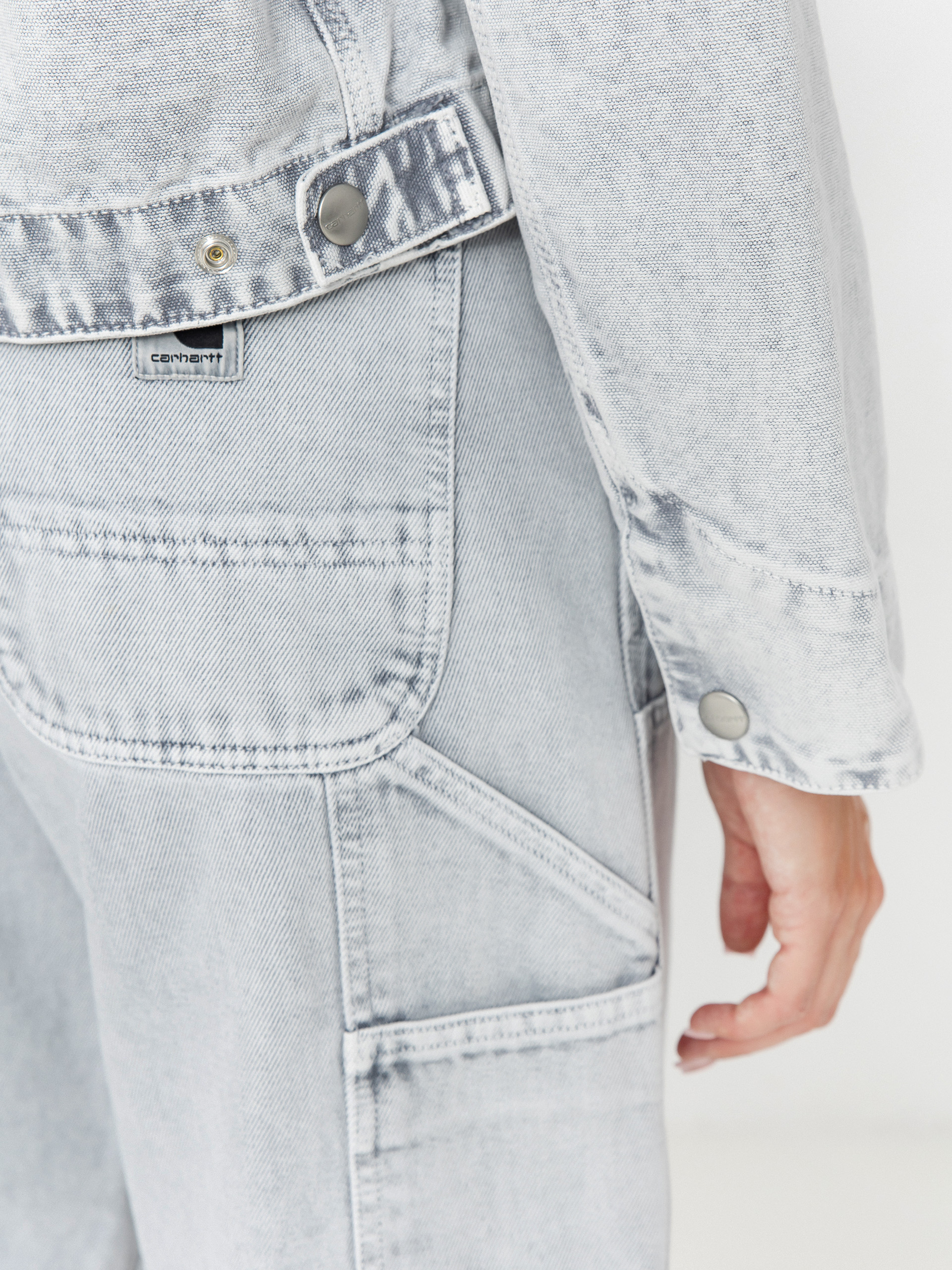 Carhartt WIP Emery Wmn Dzseki (black/black/chalk wash)