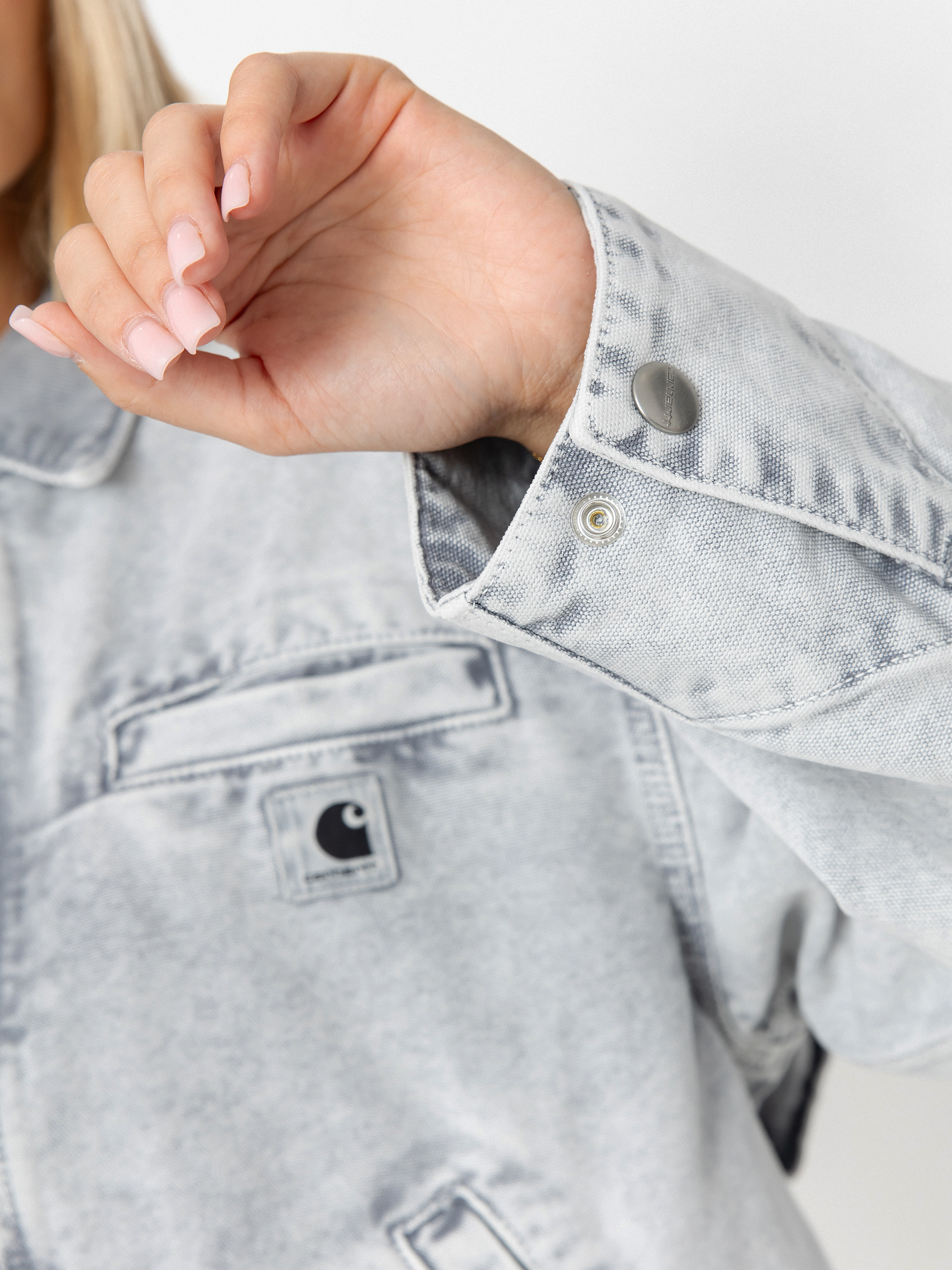 Carhartt WIP Emery Wmn Dzseki (black/black/chalk wash)