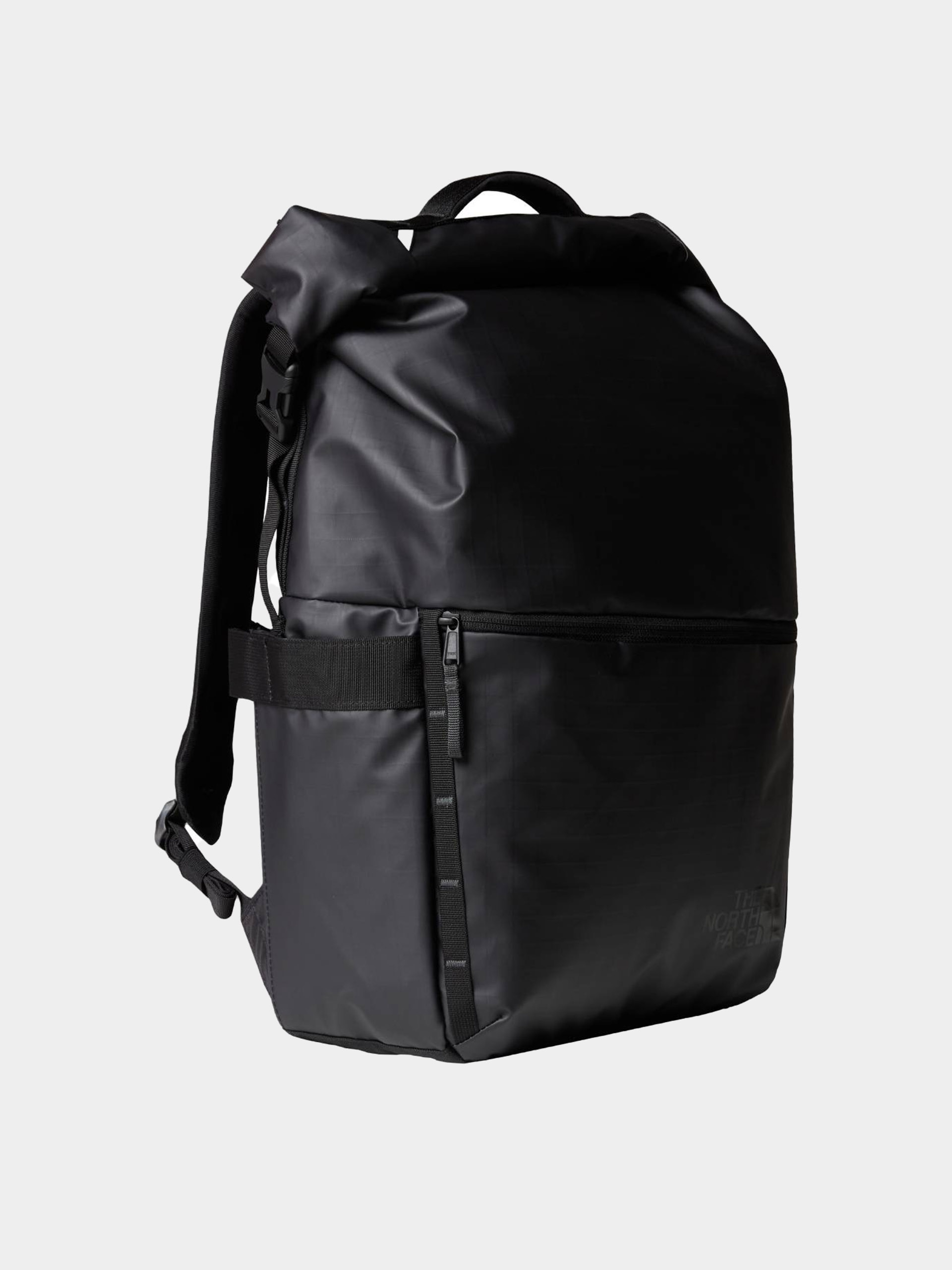 Hu00e1tizsu00e1k The North Face Base Camp Voyager Rolltop (tnf black/asphalt grey)