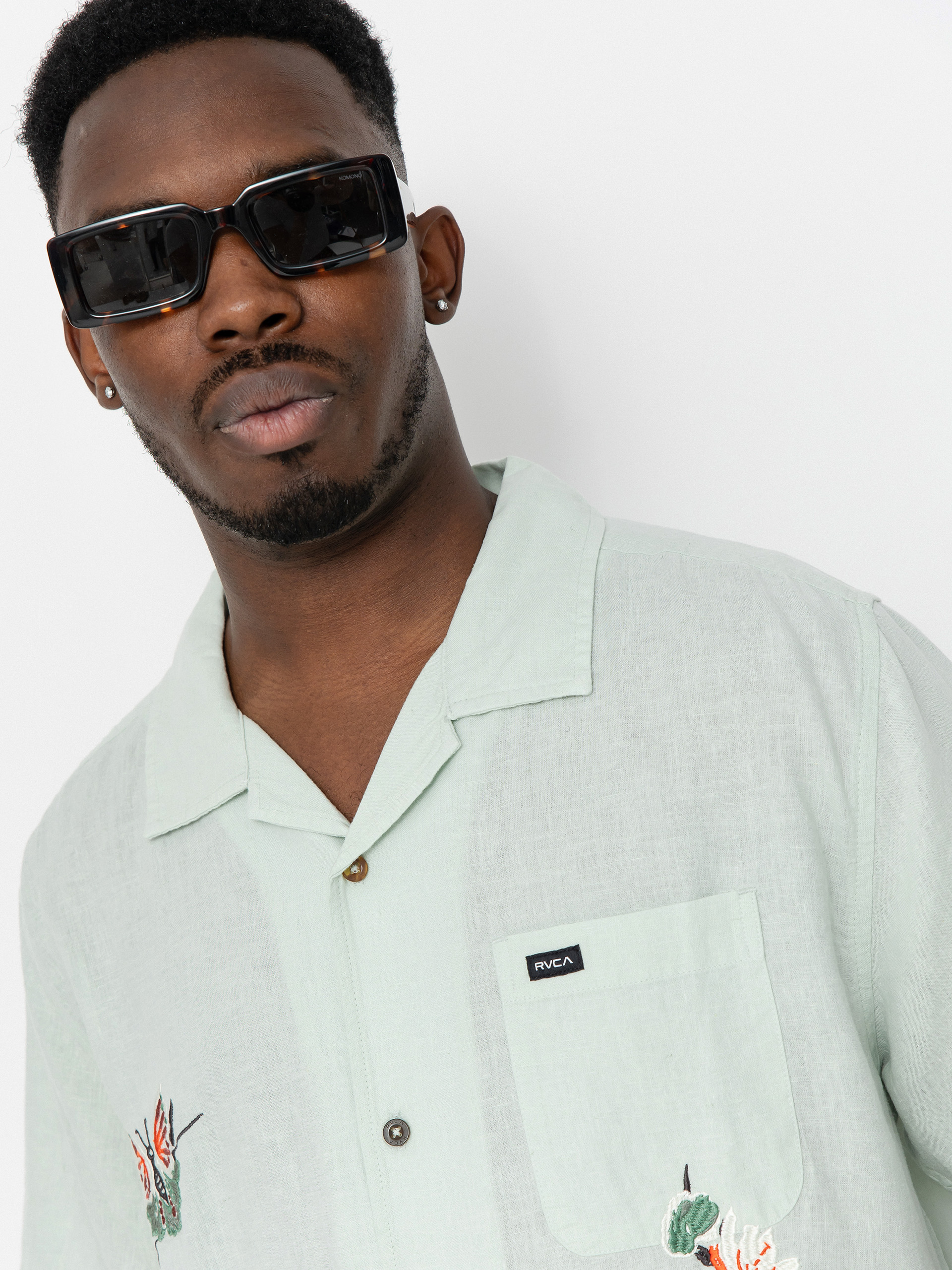 RVCA Nectar Póló (green tea)