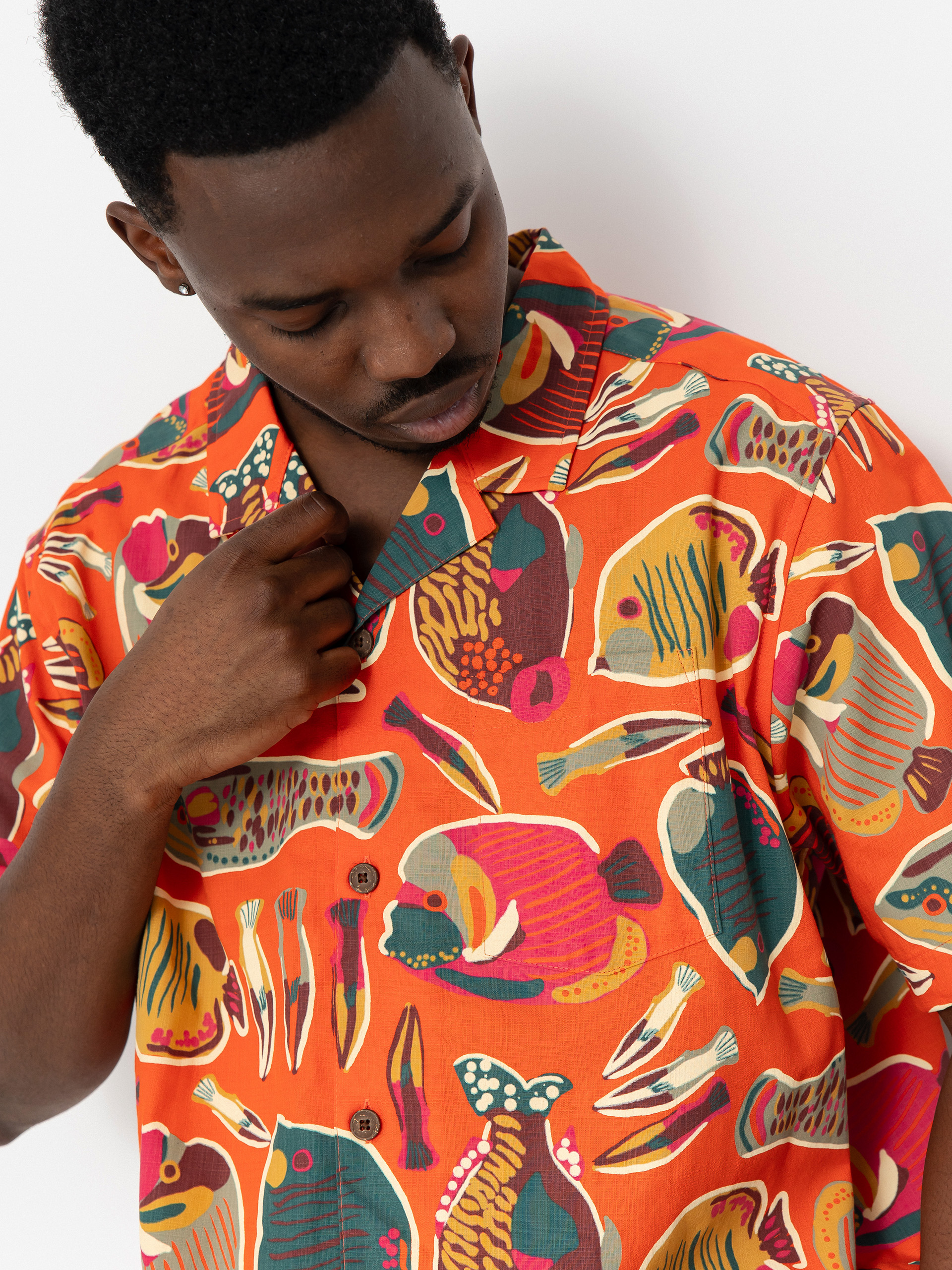 Patagonia Tidal Threads Camp Ing (wrasse/pollinator orange)