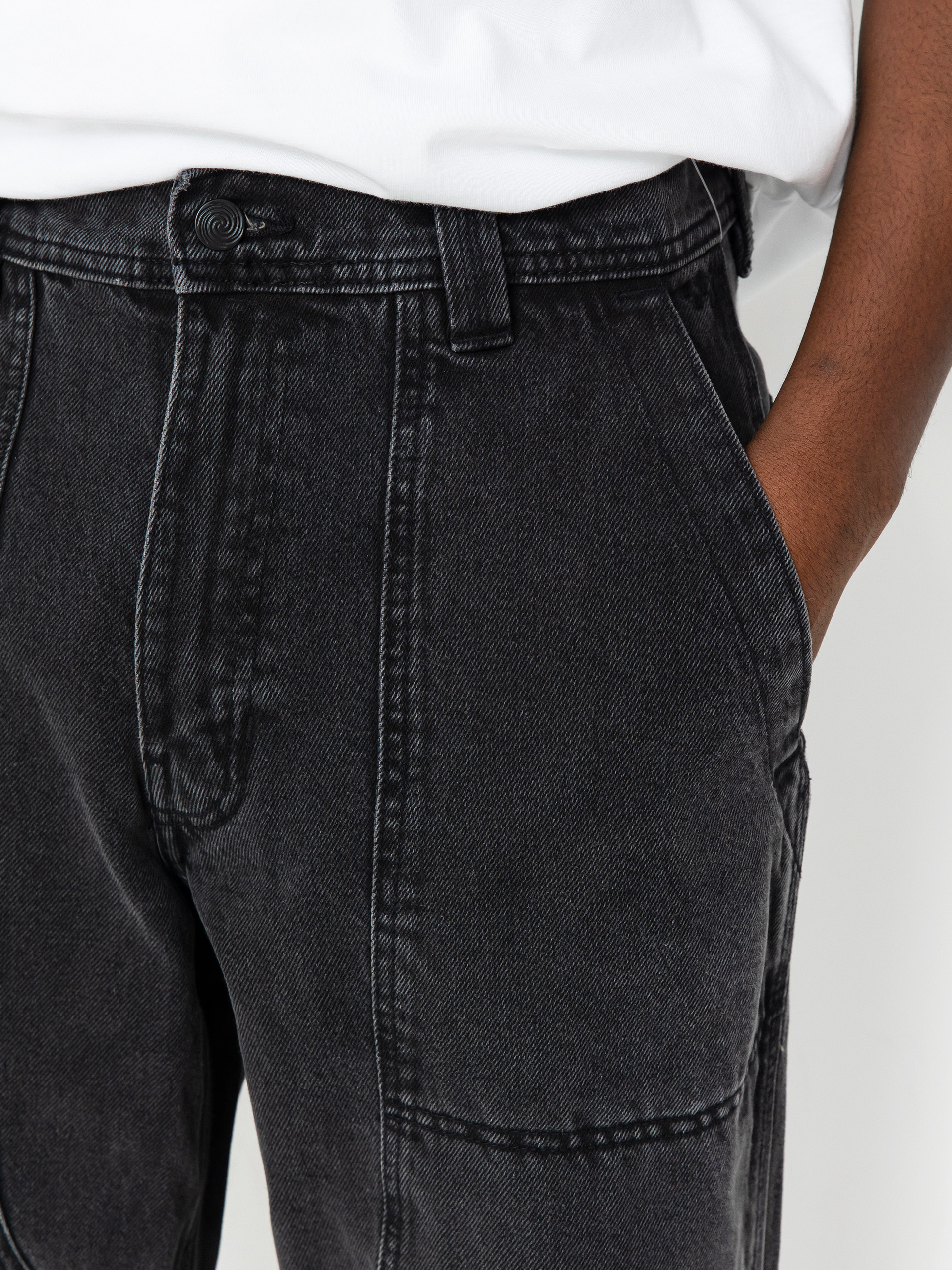 Vans Skate Loose Utility Denim Kisnadrág (pirate black)