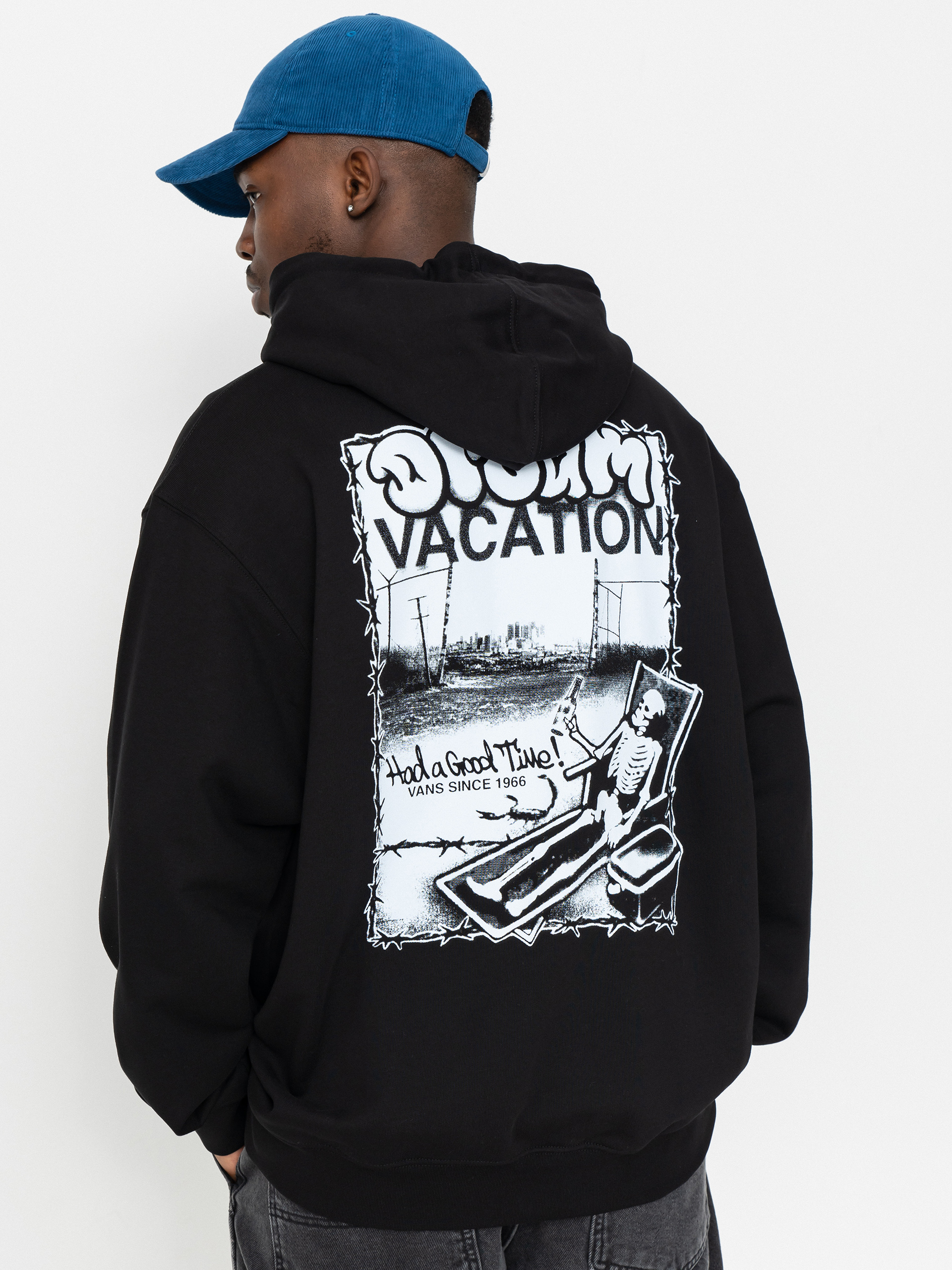 Vans Good Times HD Kapucnis pulóver (black)