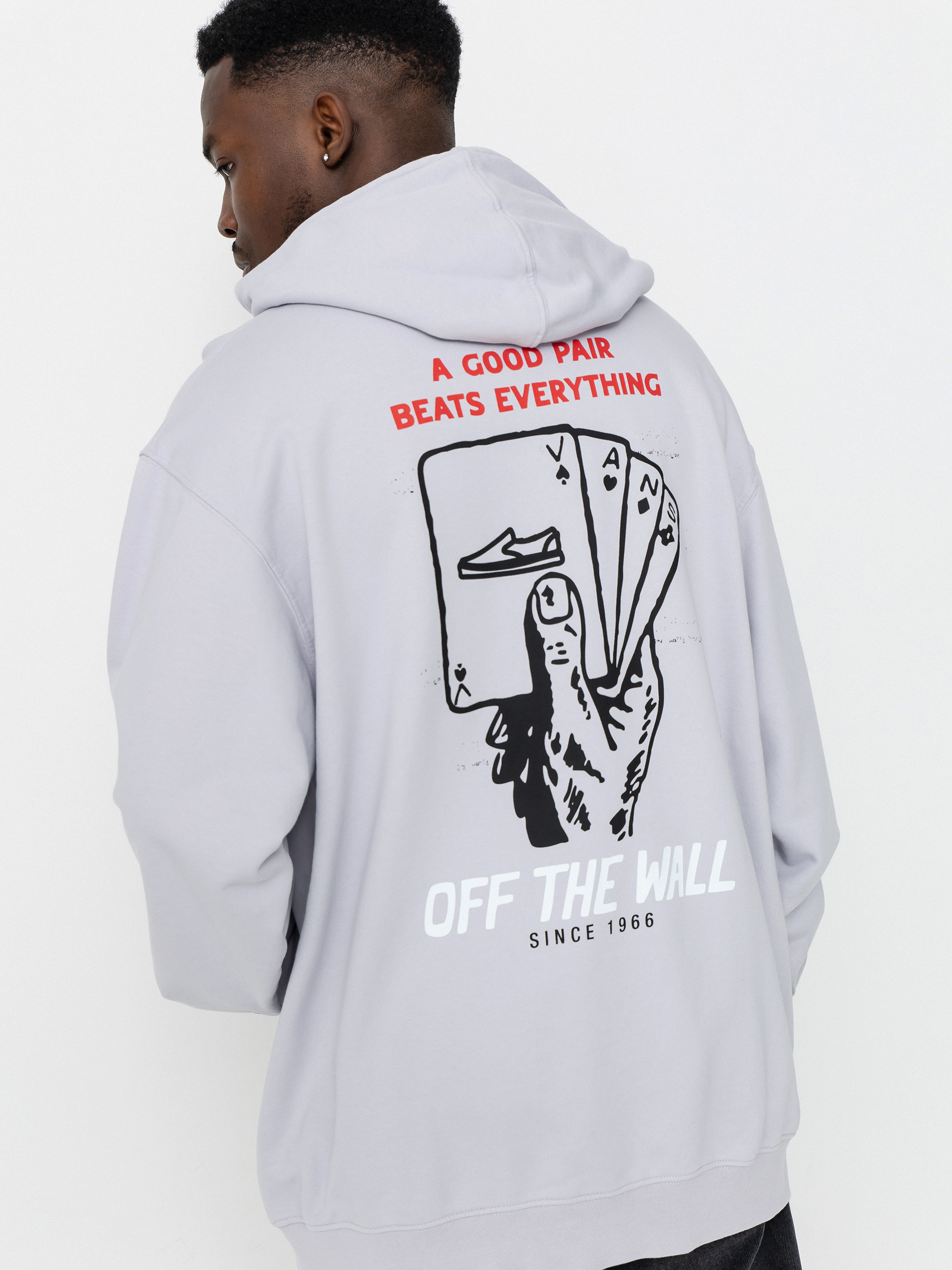 Vans A Good Pair Loose Ft HD Kapucnis pulóver (evening haze)