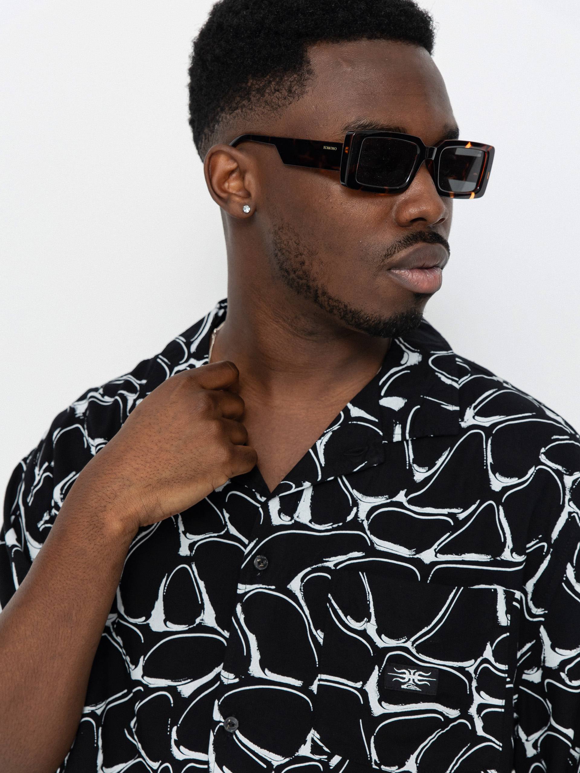 Quiksilver Mercury Chrome Shirt Ing (black mercury chrome)