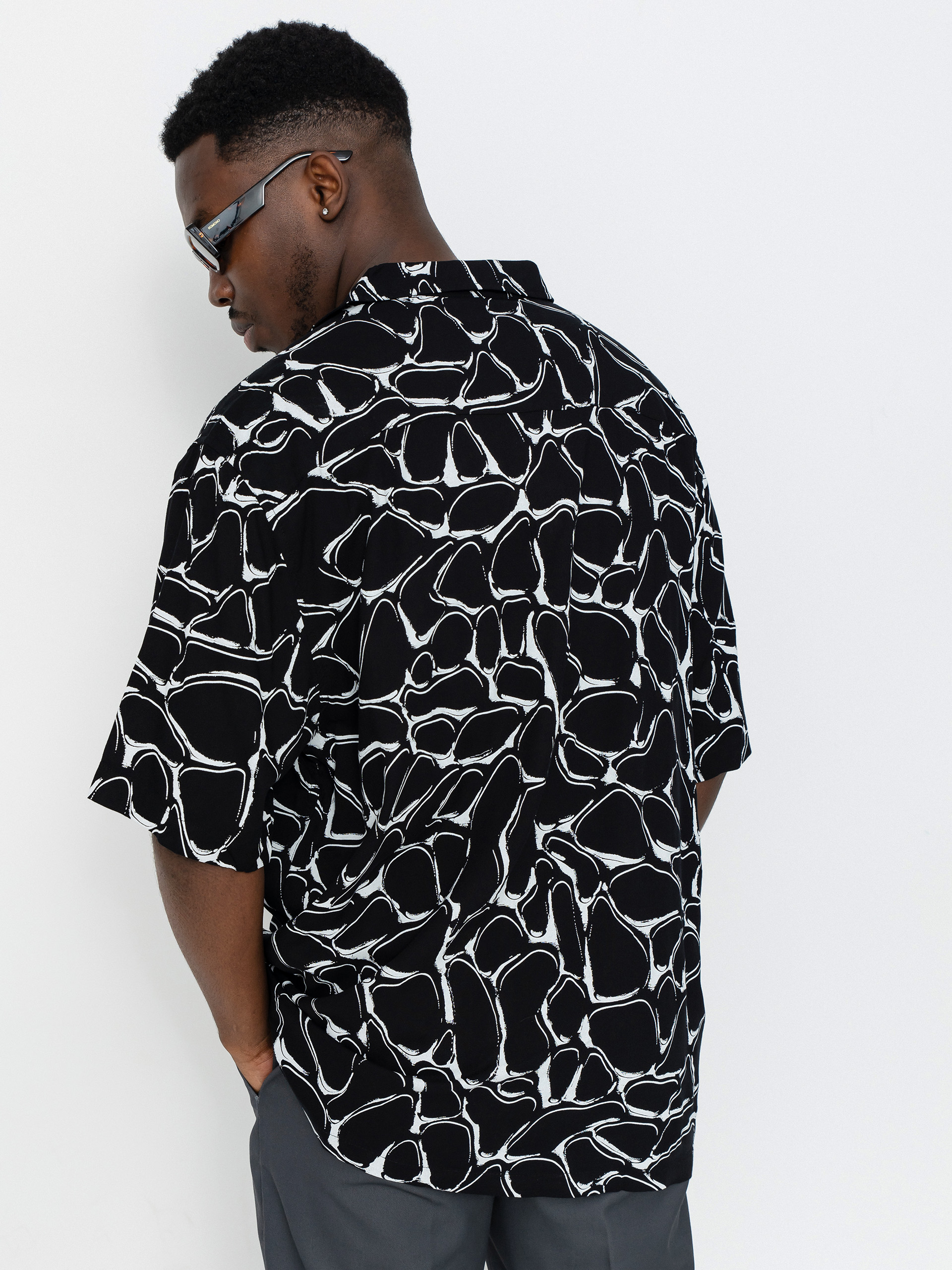 Quiksilver Mercury Chrome Shirt Ing (black mercury chrome)