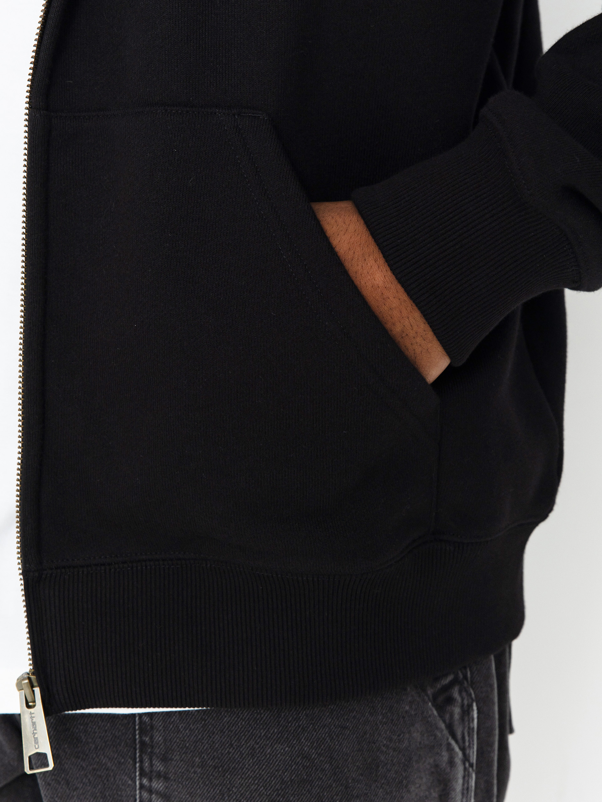 Carhartt WIP Jazzy ZHD Kapucnis pulóver (black/air sky)