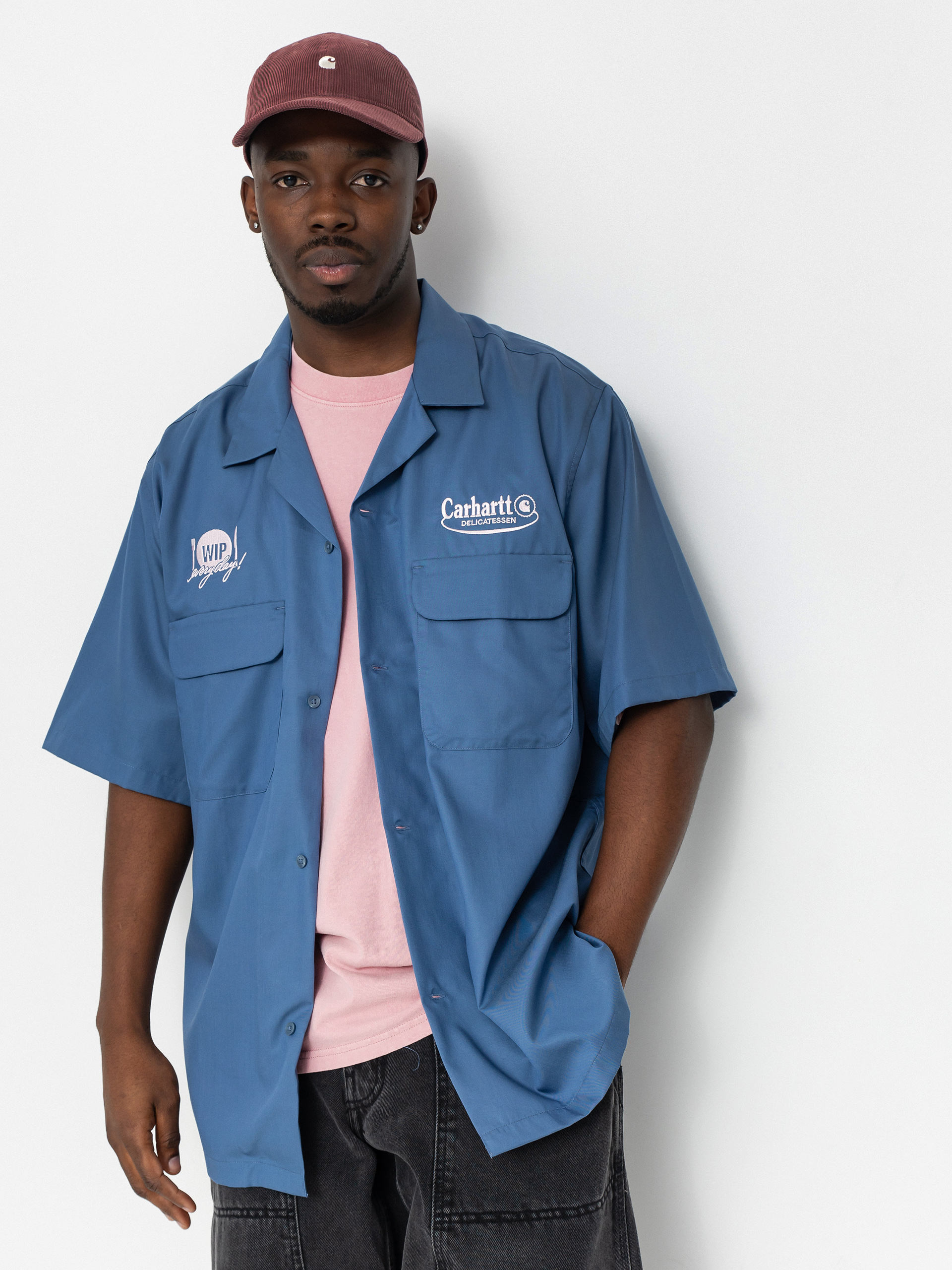 Ing Carhartt WIP Deli (blue iris/air pink)