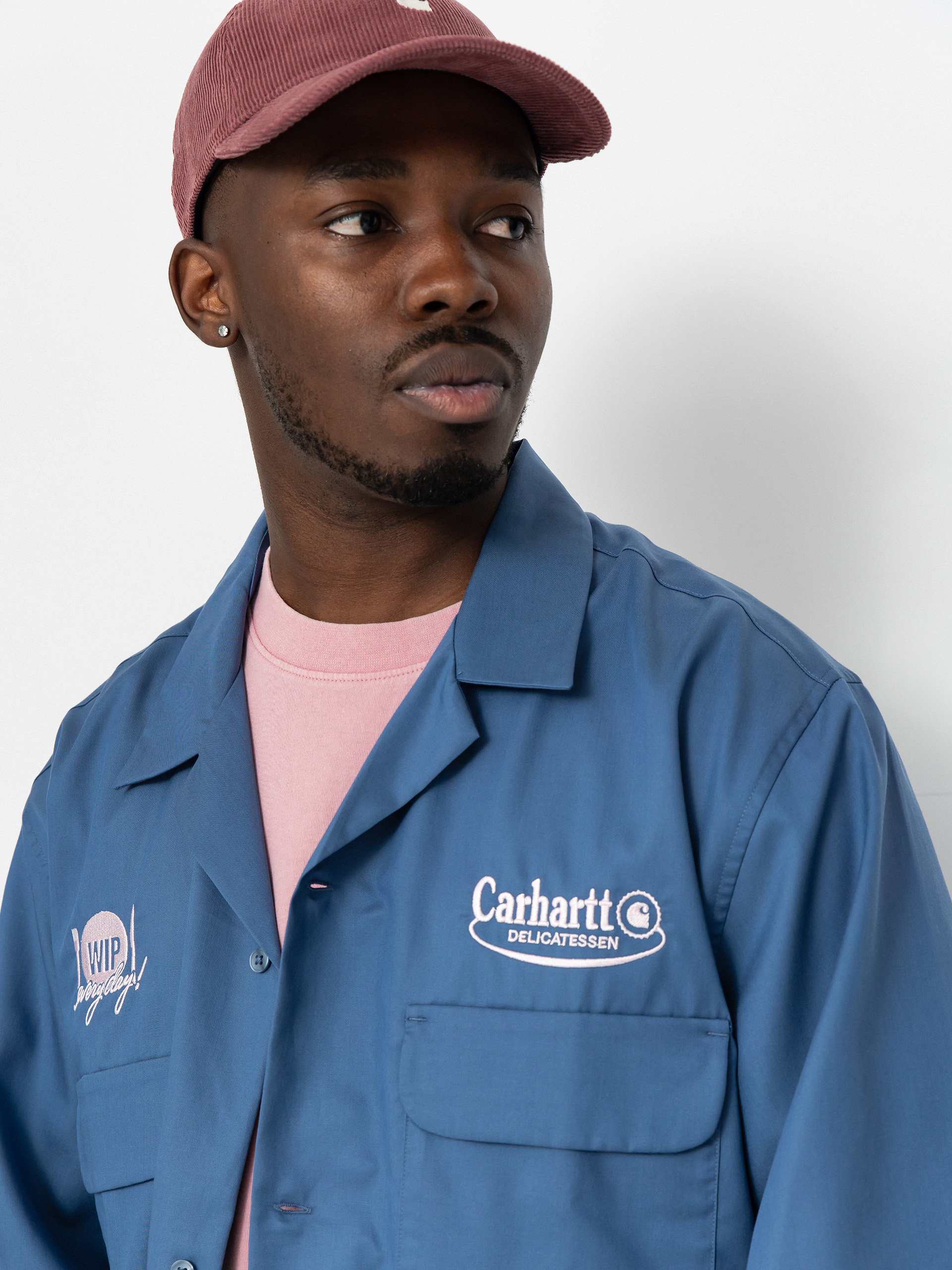 Ing Carhartt WIP Deli (blue iris/air pink)