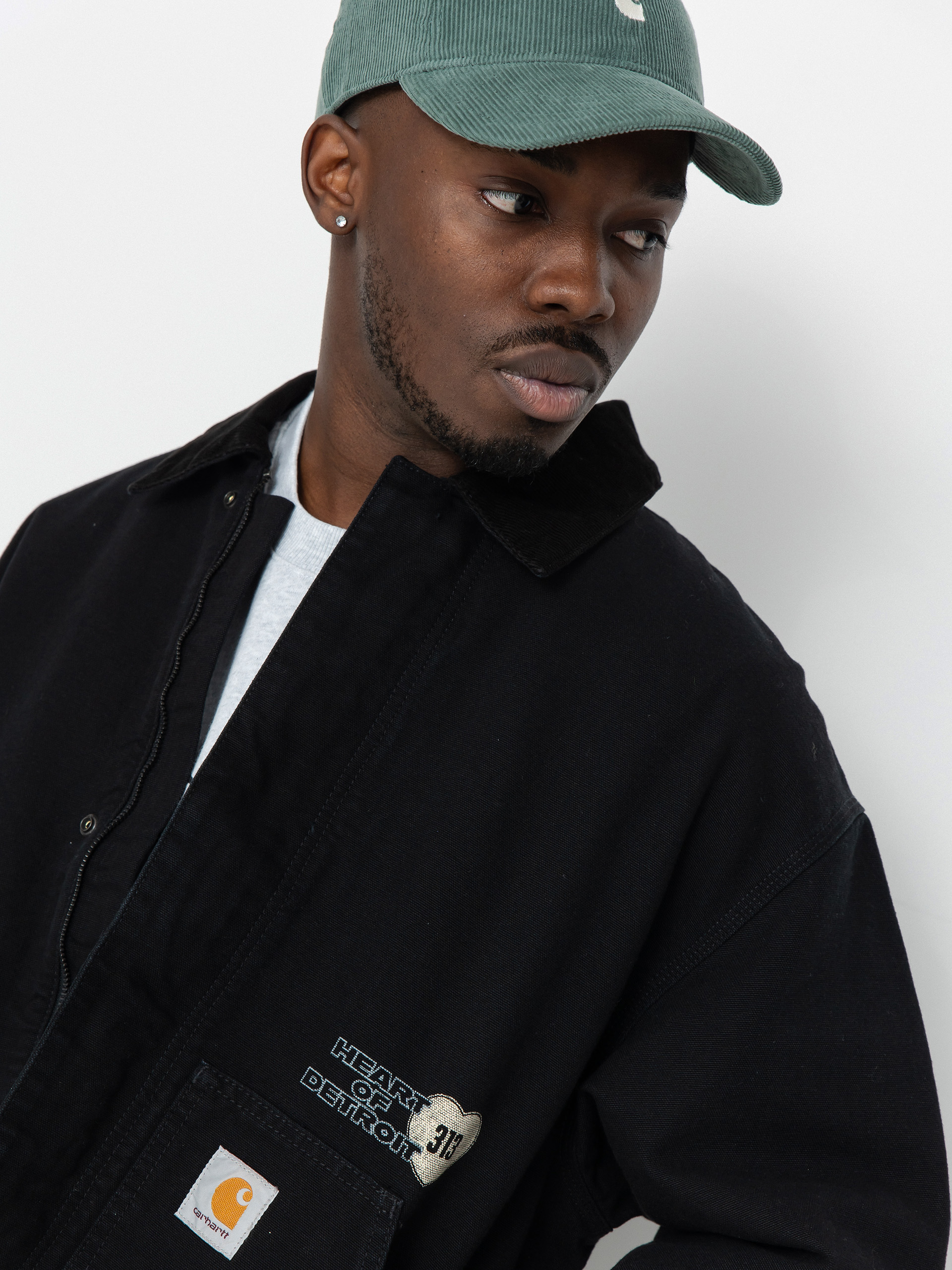 Carhartt WIP OG Arcan Graphic Dzseki (black/black/heavy stone wash)