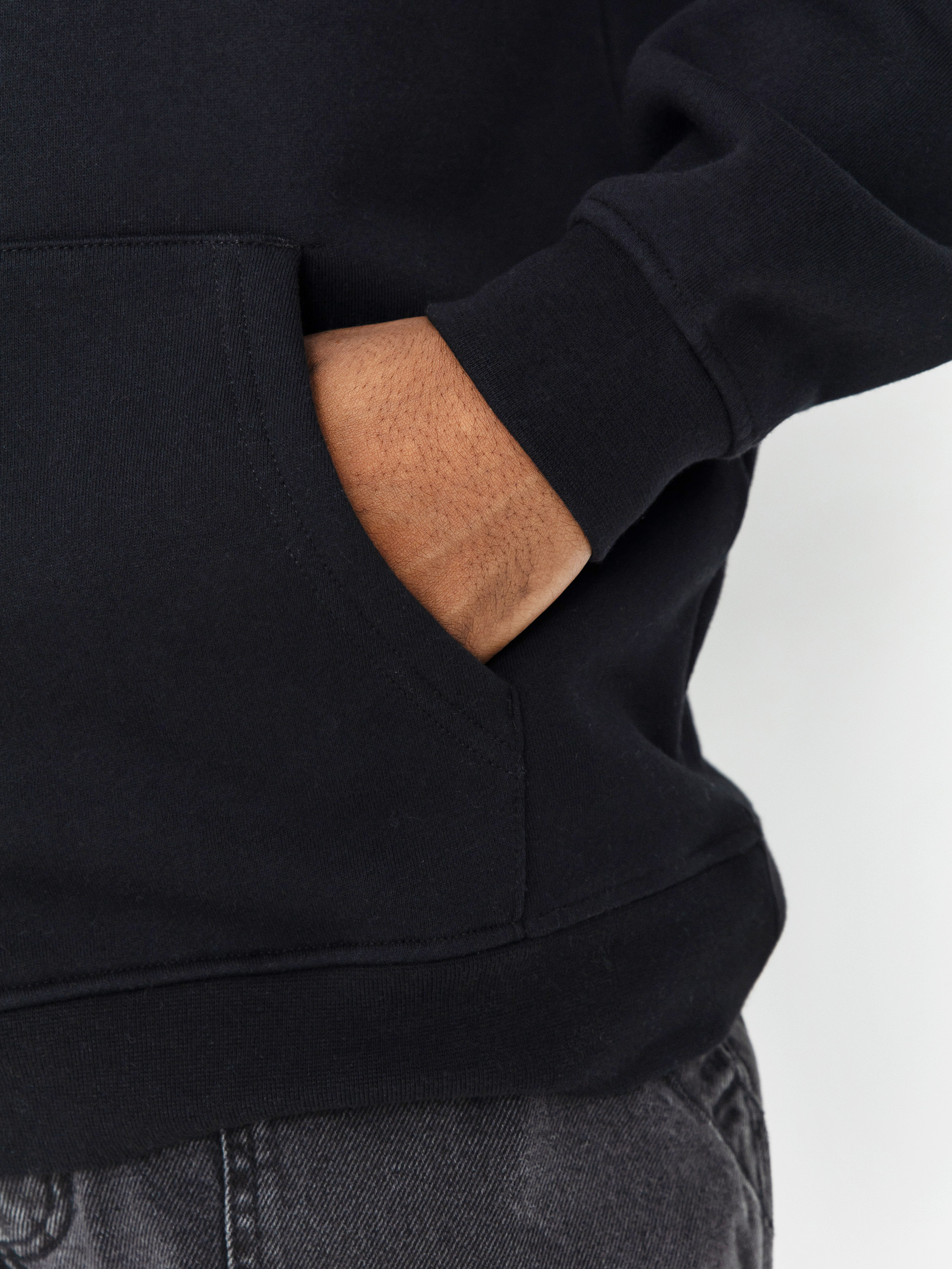 Santa Cruz Knibbs Invasion Hand HD Kapucnis pulóver (black)