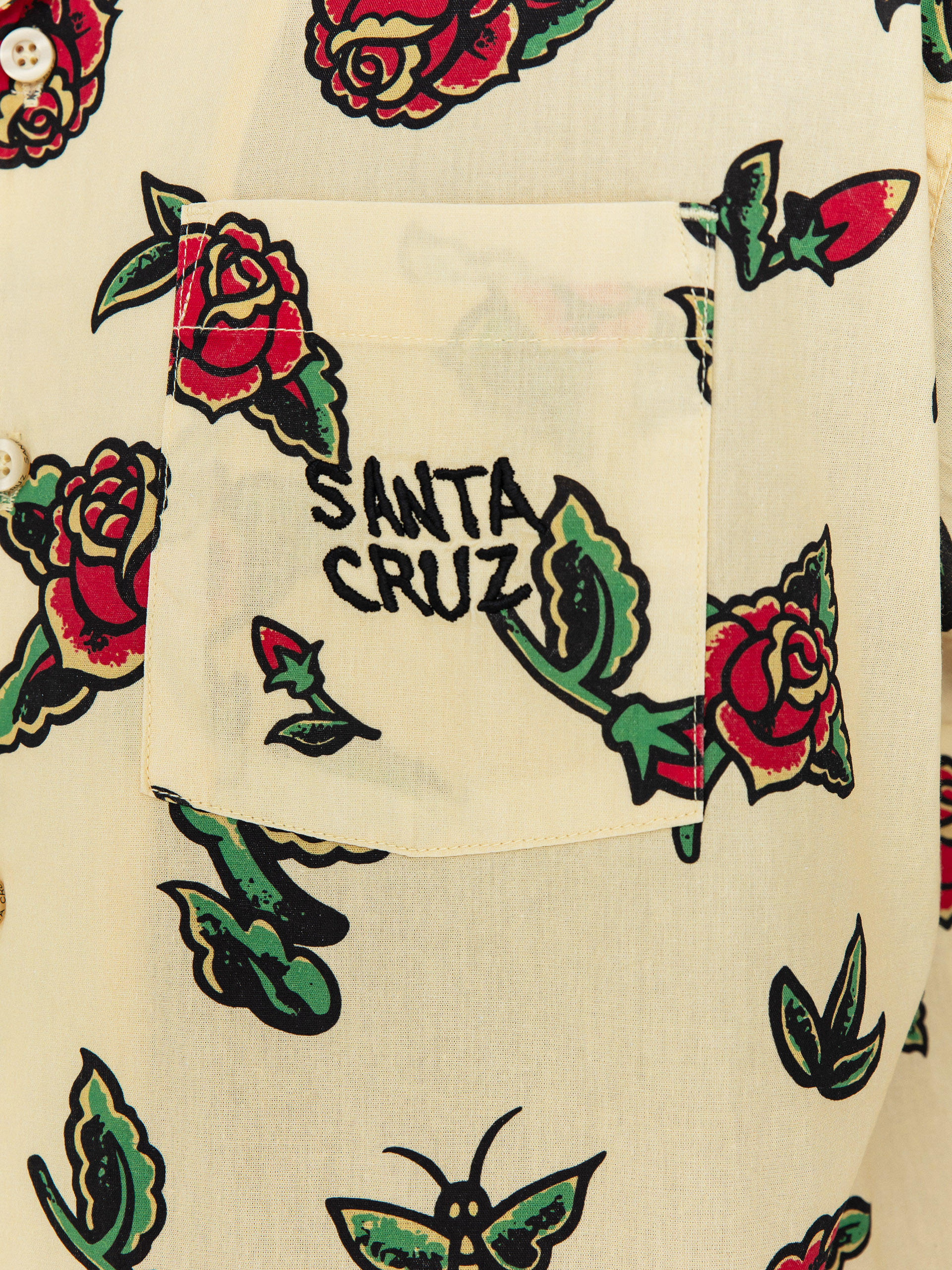 Santa Cruz Flash Roses Shirt Ing (flash roses)