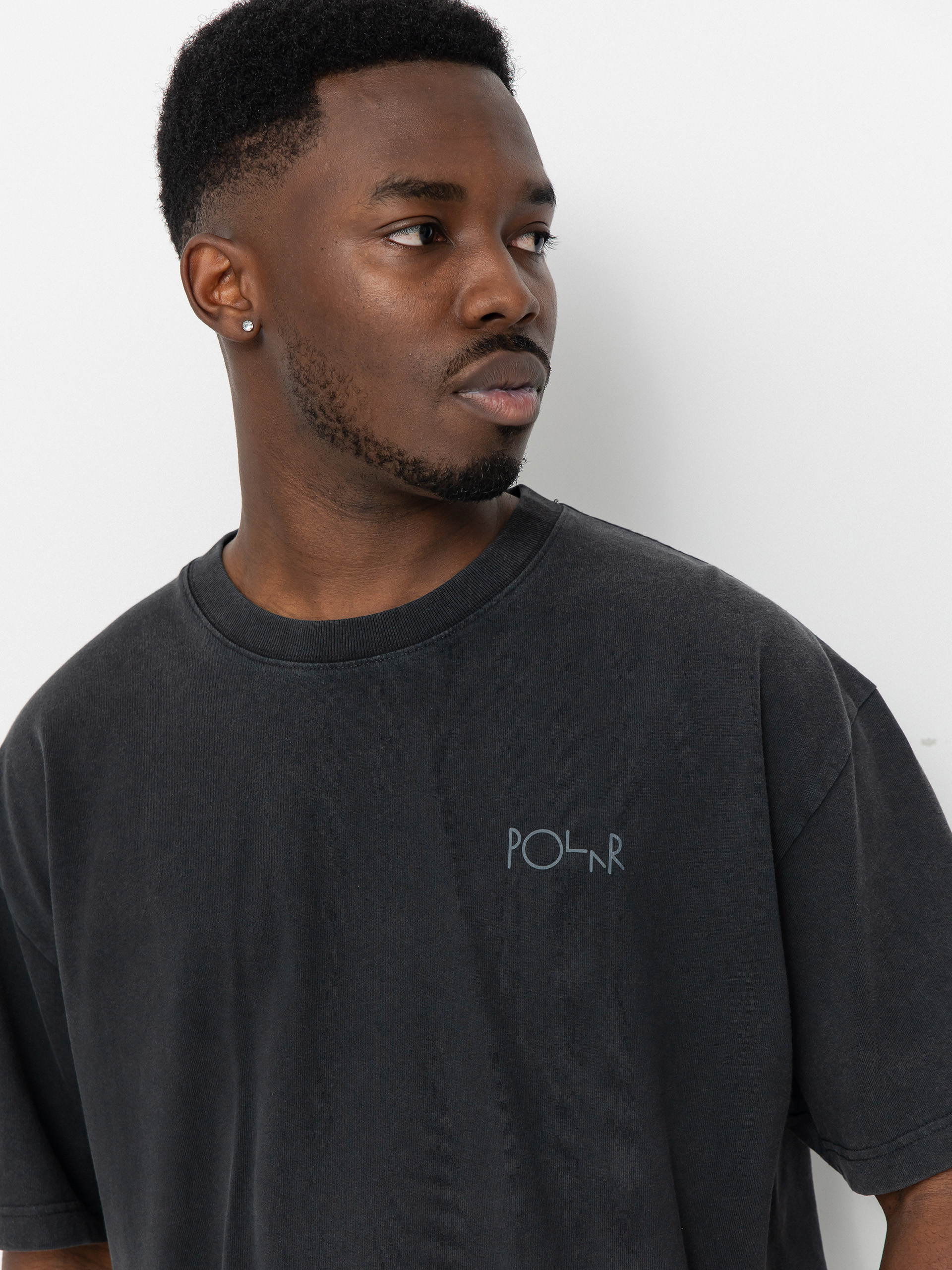 Polar Skate Horse Hand Póló (silver black)