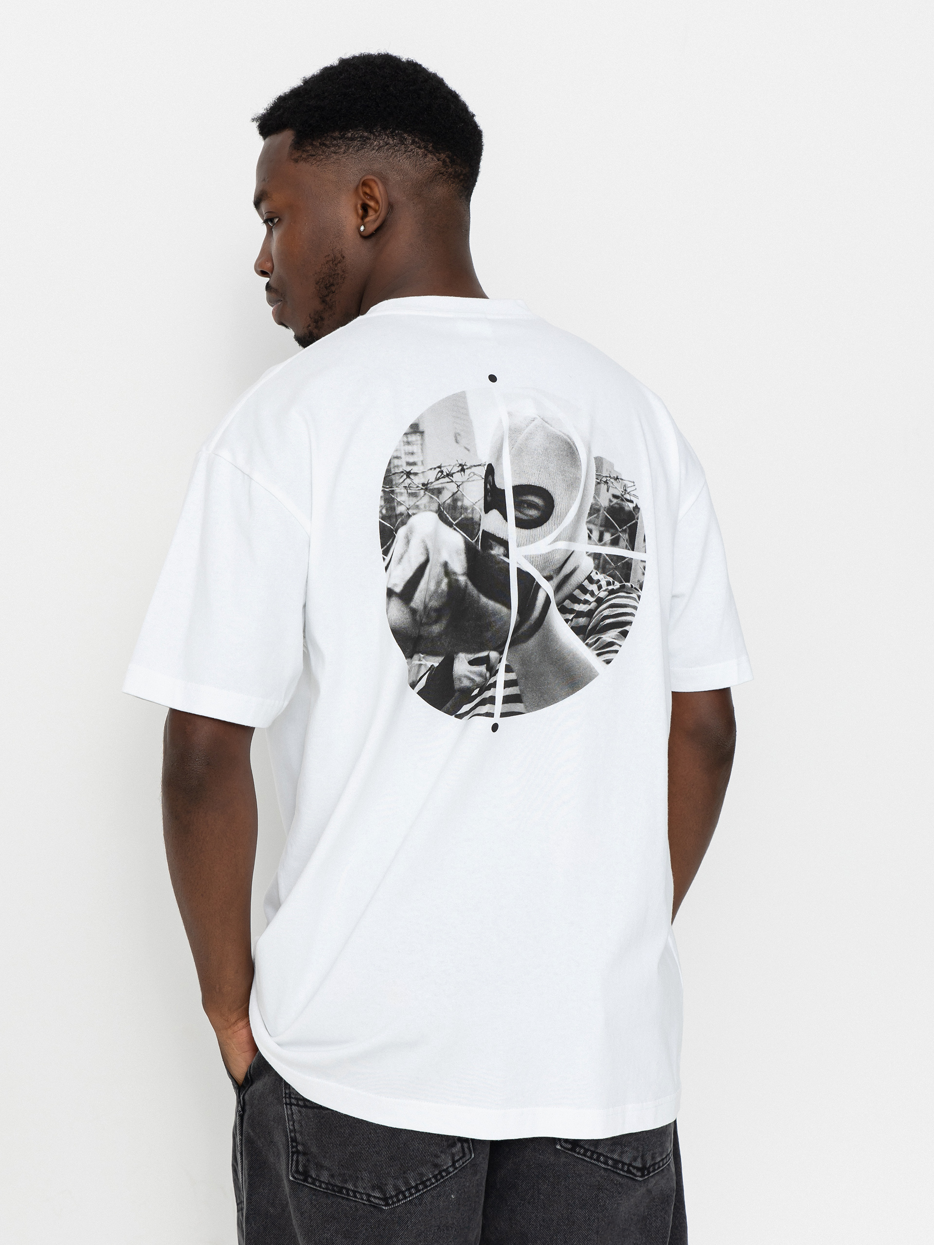 Polar Skate Fill Logo Klez Póló (white)