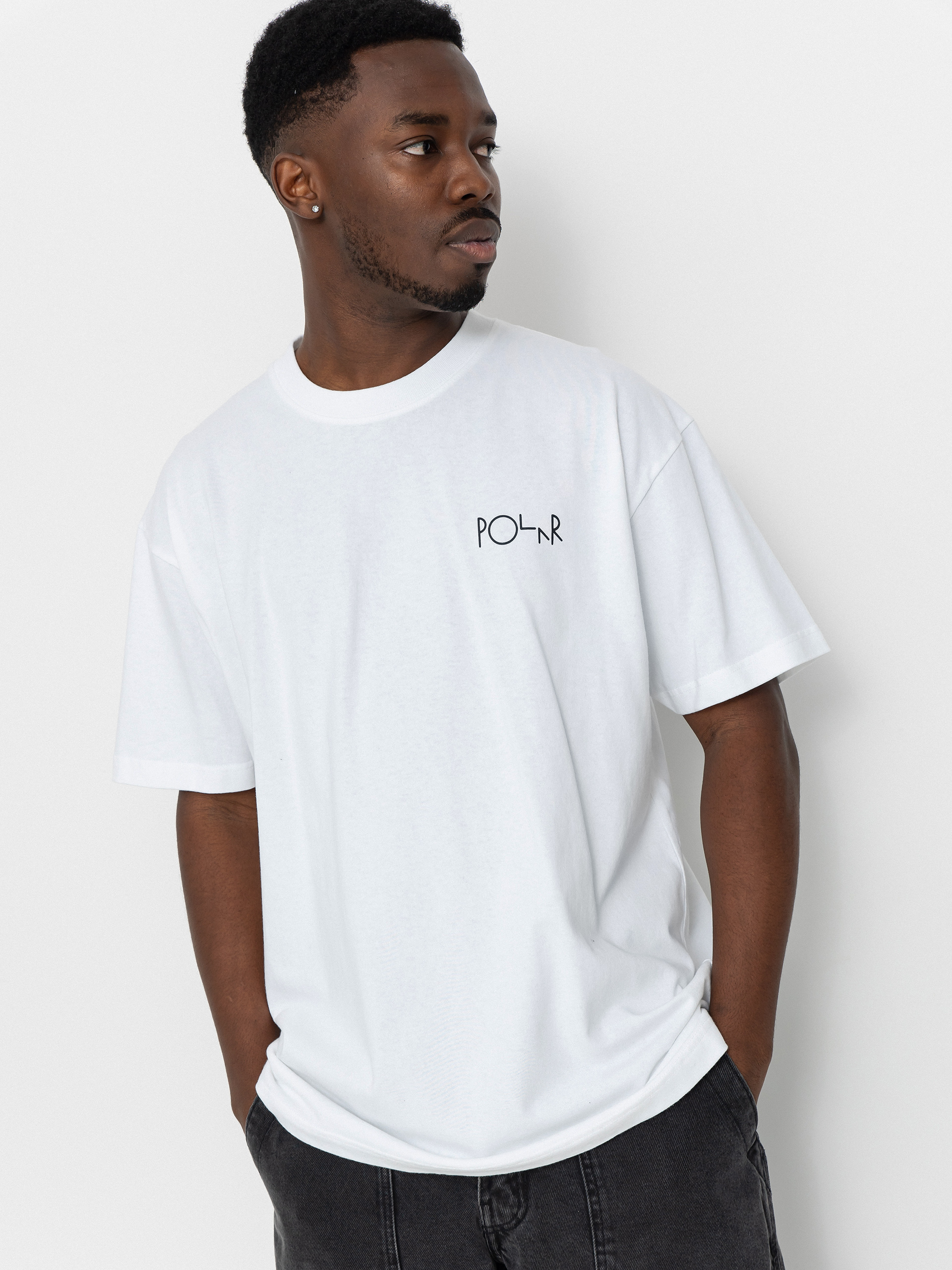 Polar Skate Fill Logo Klez Póló (white)