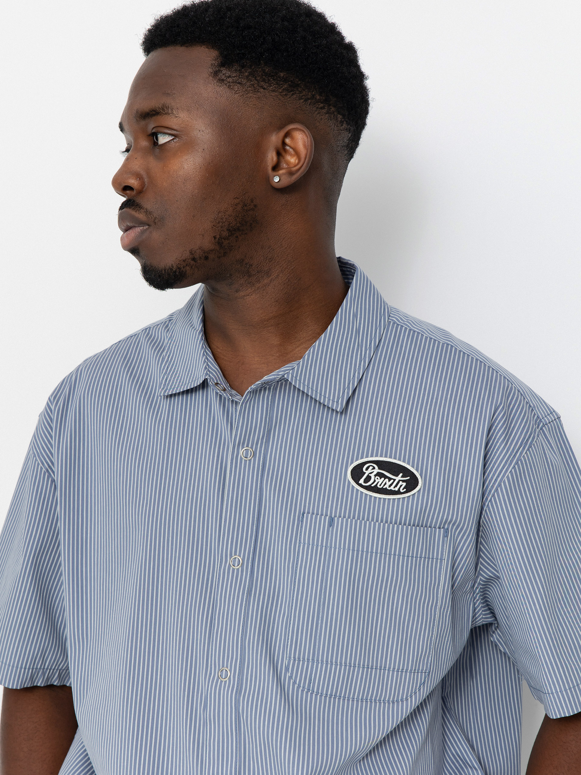 Brixton Builders Auto Ing (twilight blue/white stripe)