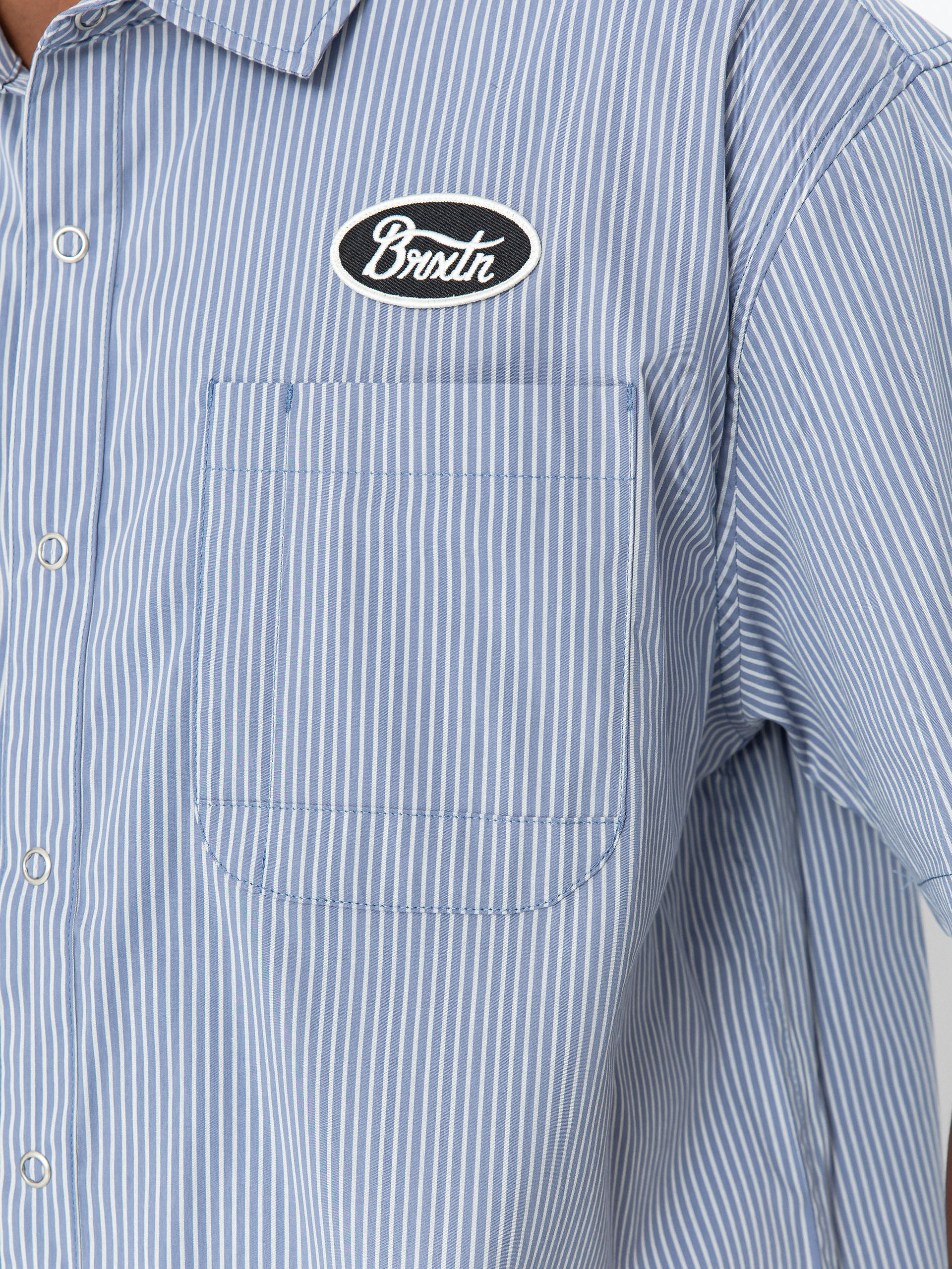 Brixton Builders Auto Ing (twilight blue/white stripe)