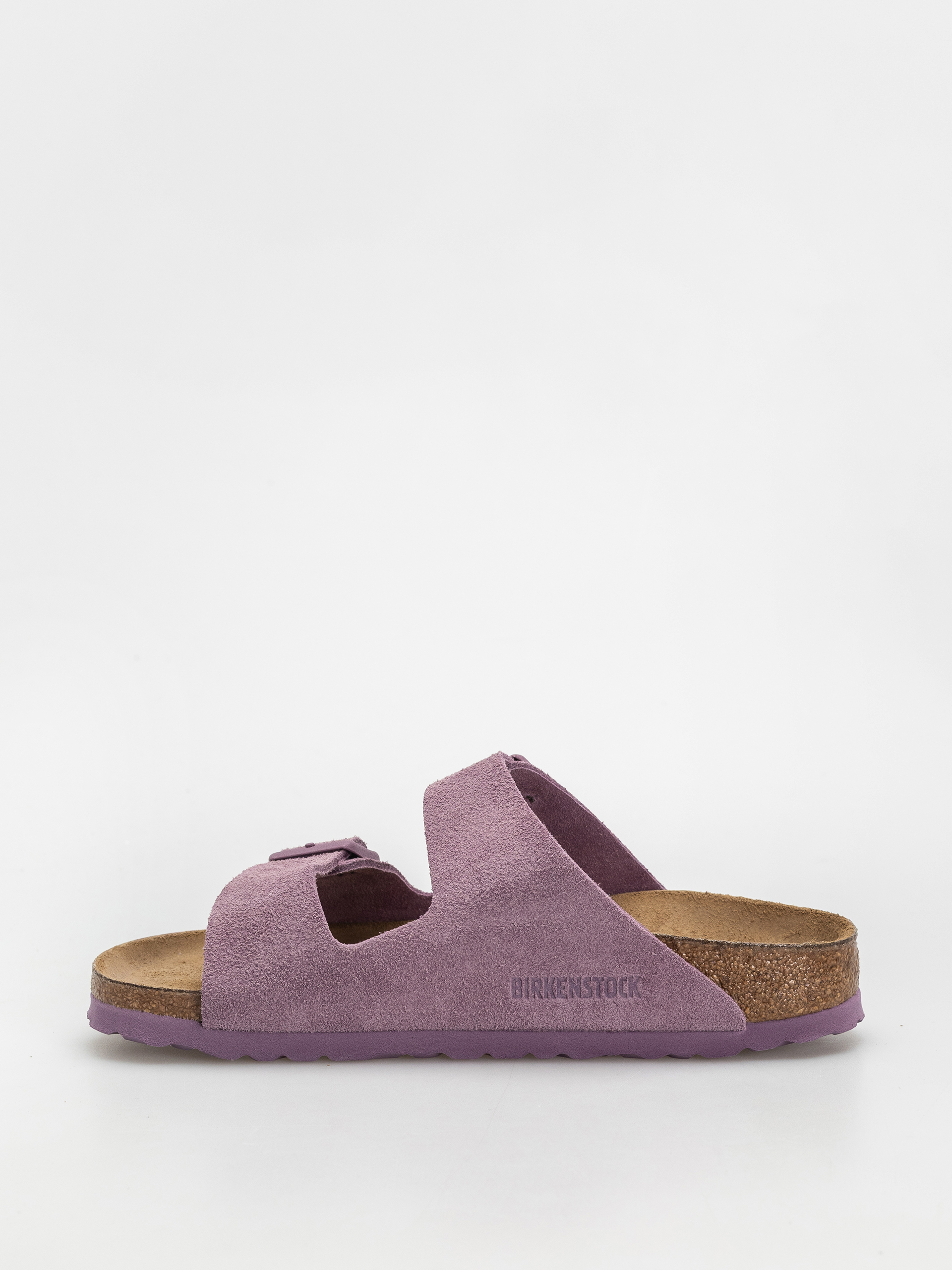 Birkenstock Arizona Suede Leather Narrow Wmn Flip-flop papucsok (mauve)