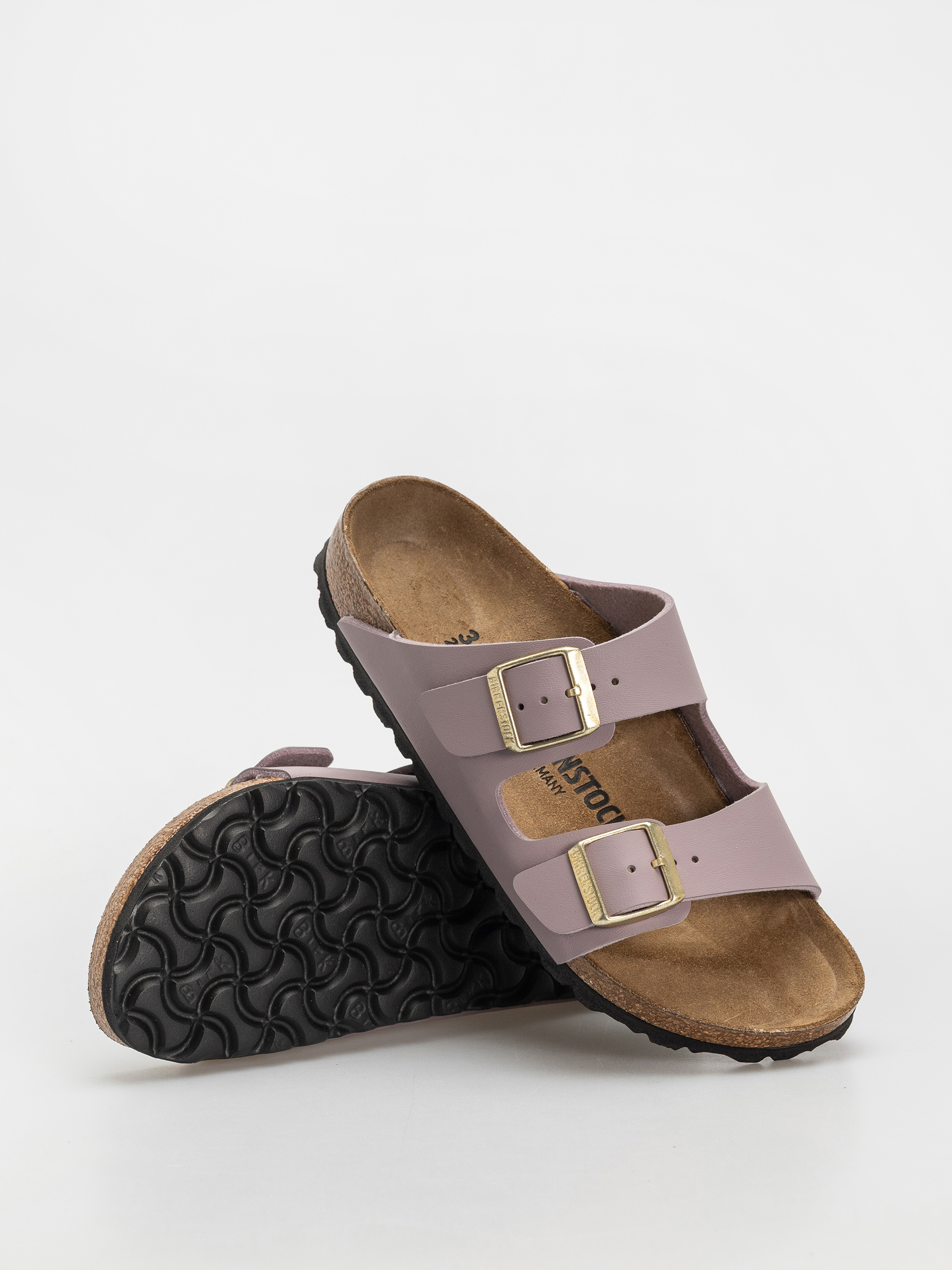 Birkenstock Arizona Briko Flor Narrow Wmn Flip-flop papucsok (faded purple)