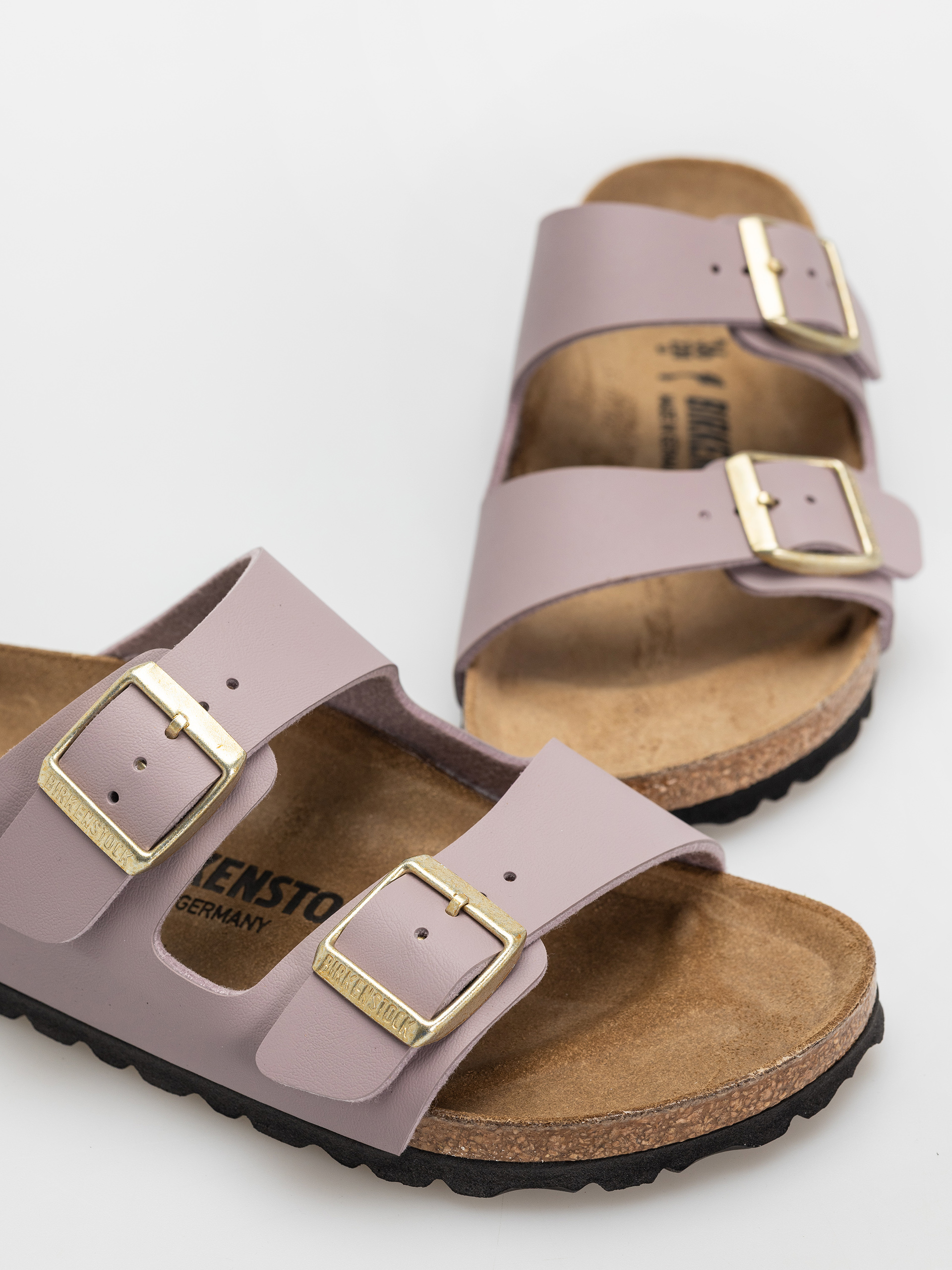 Birkenstock Arizona Briko Flor Narrow Wmn Flip-flop papucsok (faded purple)