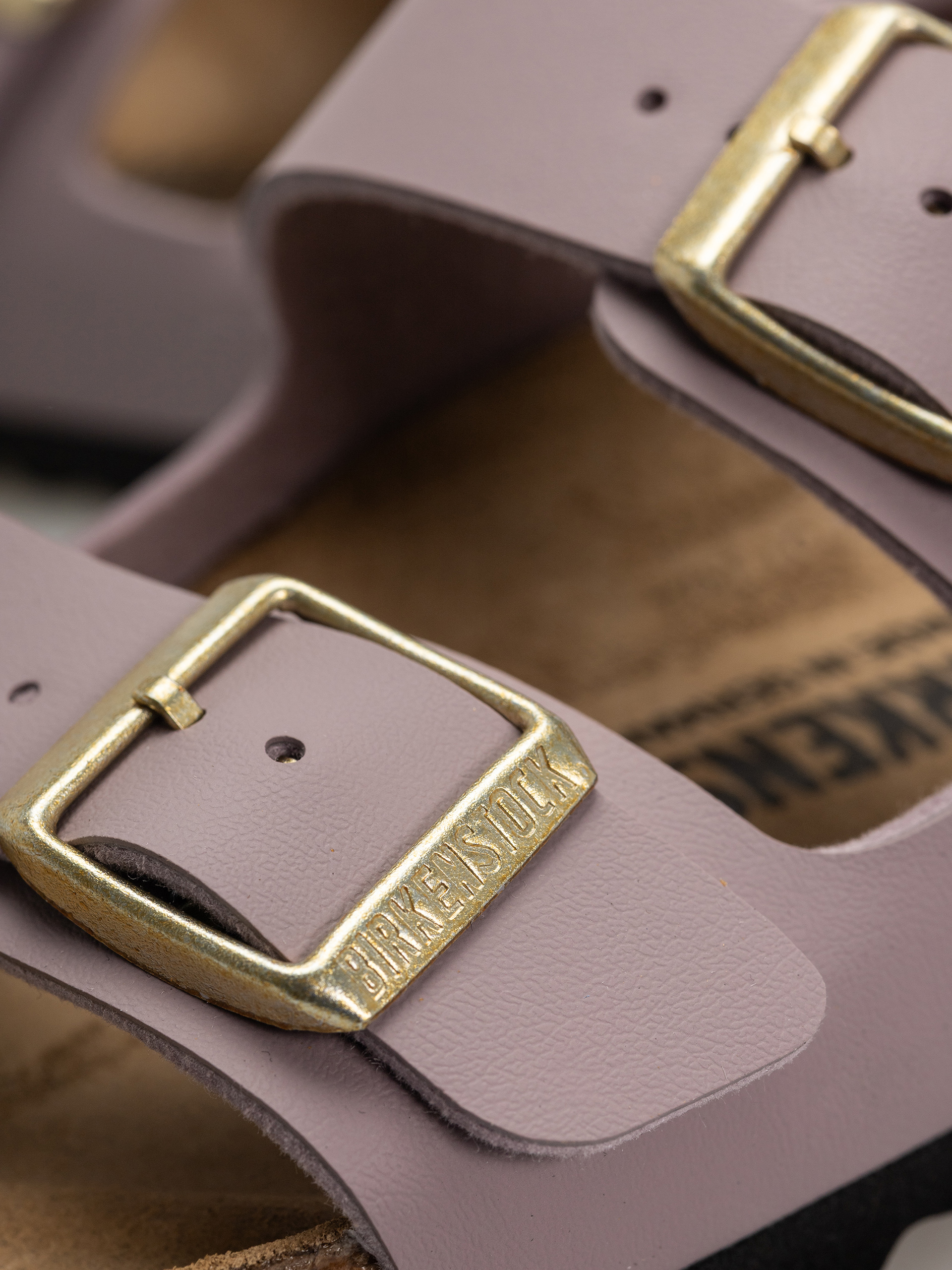 Birkenstock Arizona Briko Flor Narrow Wmn Flip-flop papucsok (faded purple)