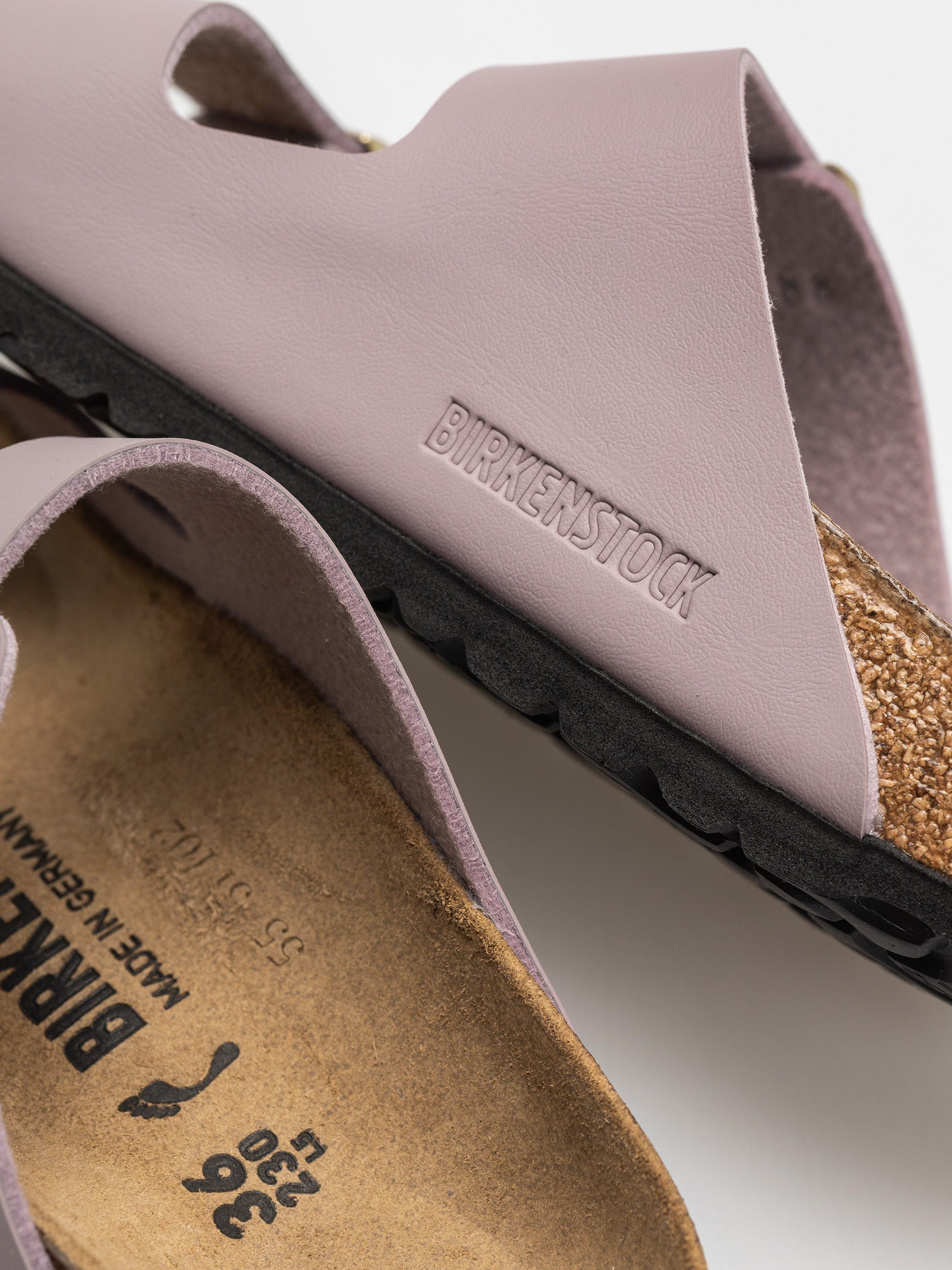 Birkenstock Arizona Briko Flor Narrow Wmn Flip-flop papucsok (faded purple)