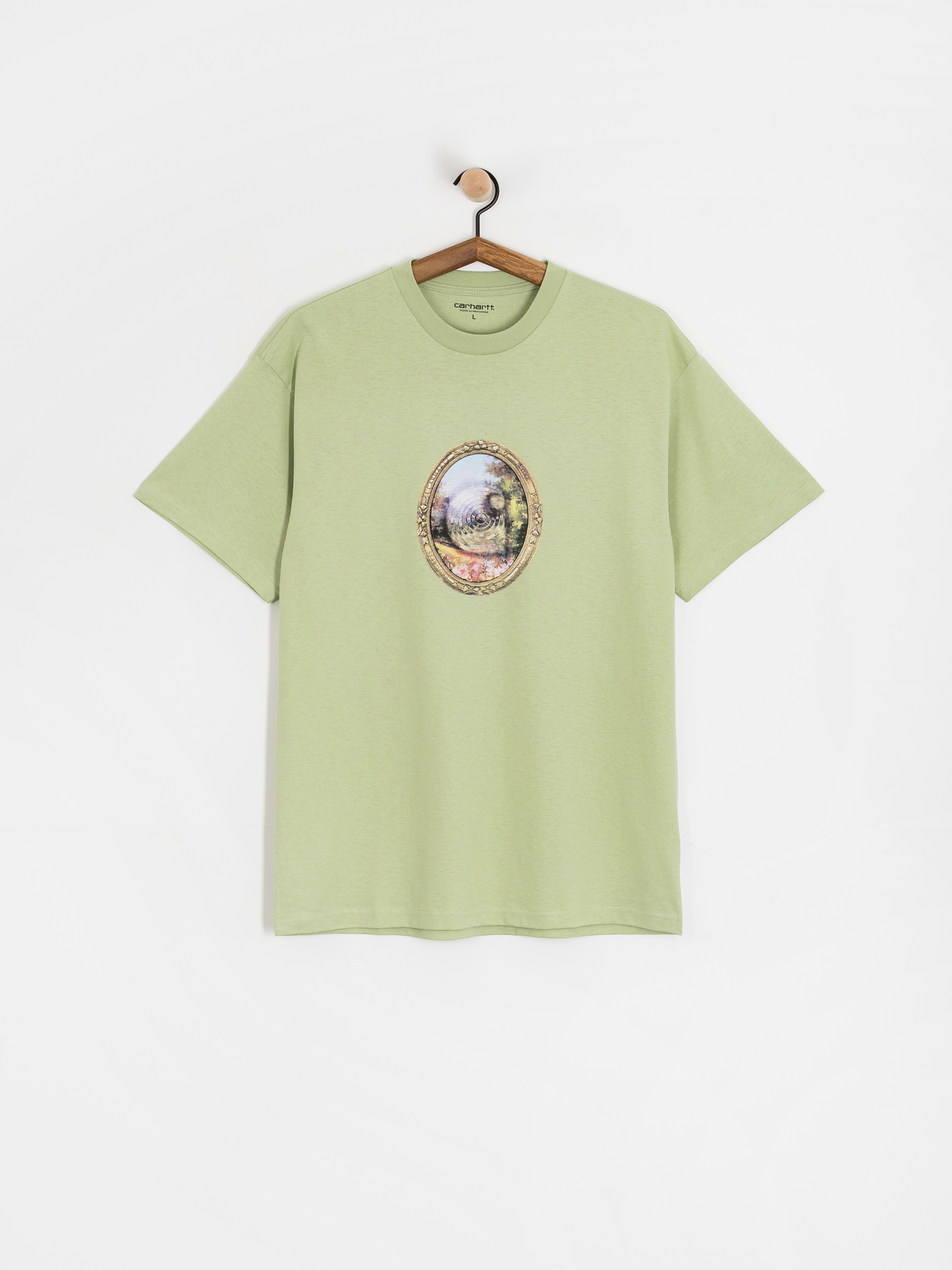 Carhartt WIP Mirror Póló (pale olive)