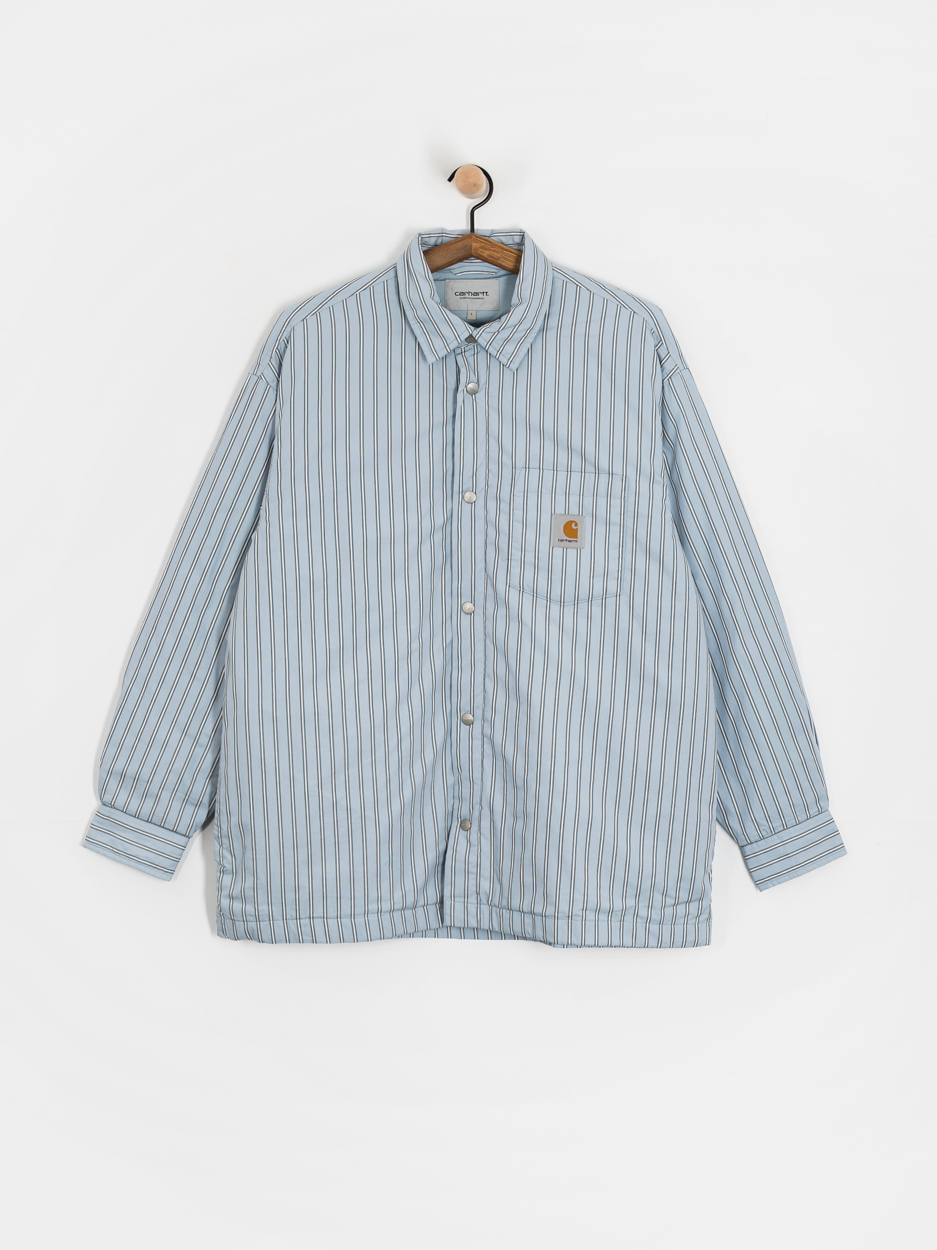 Carhartt WIP Grimsby Dzseki (grimsby stripe/blue fog)