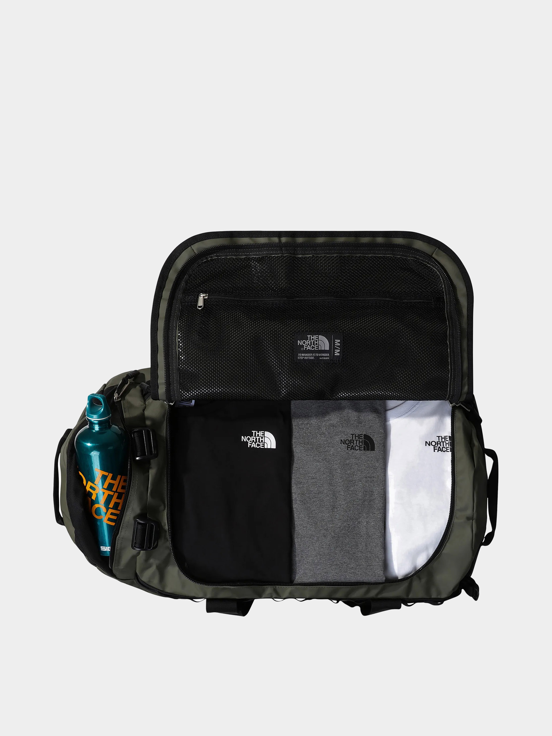 Táska The North Face Base Camp Duffel M (new taupe green tnf bla)