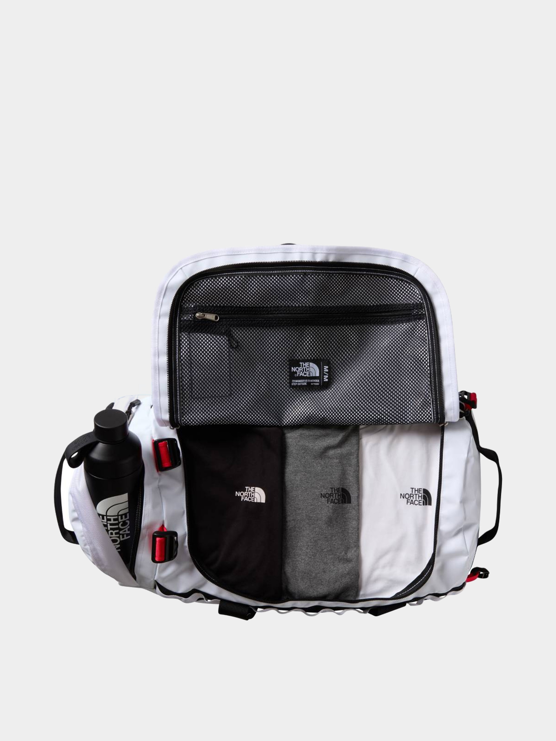 Táska The North Face Base Camp Duffel M (tnf white/tnf black/ele)