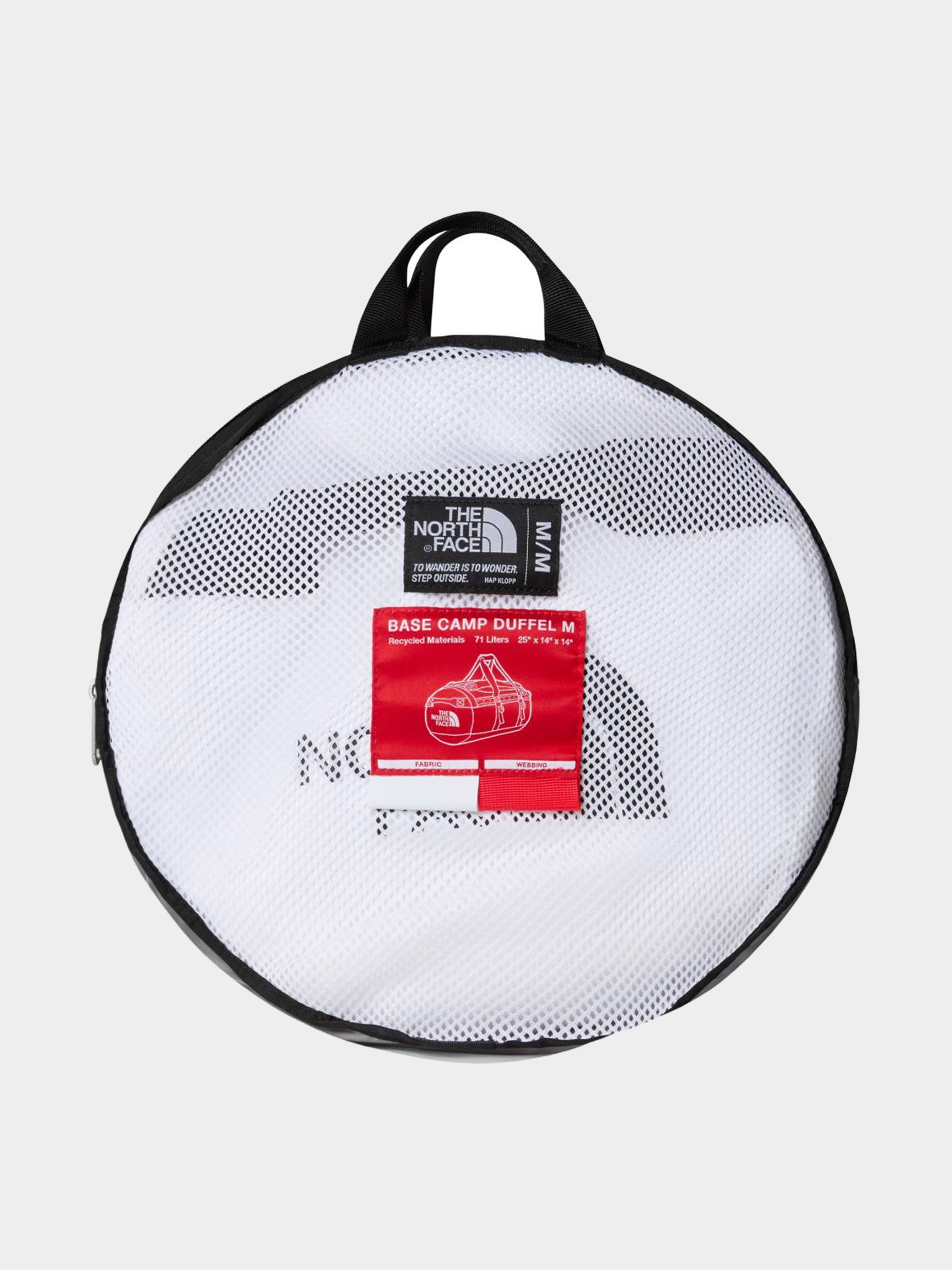 Táska The North Face Base Camp Duffel M (tnf white/tnf black/ele)
