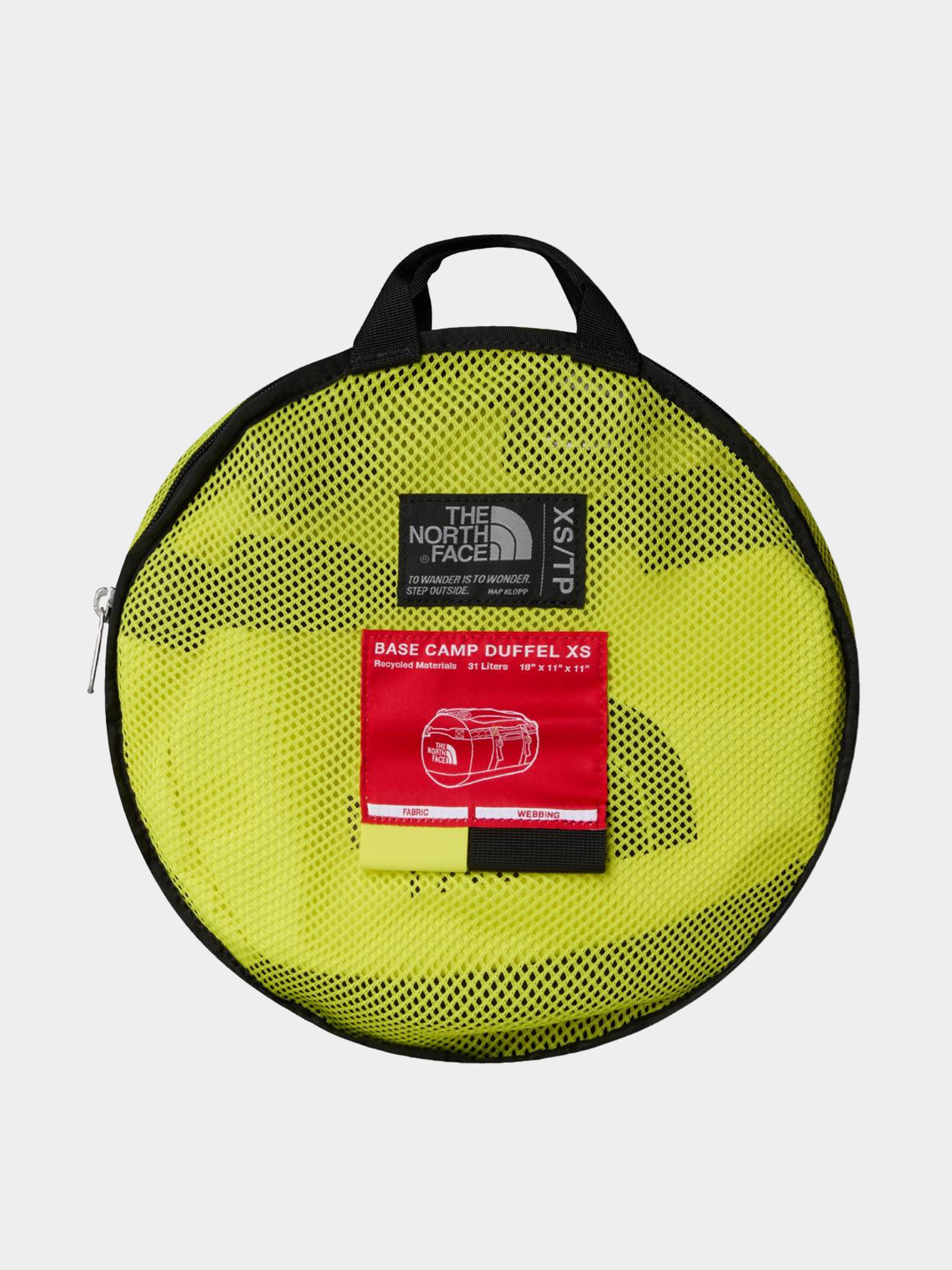 Táska The North Face Base Camp Duffel XS (sulphurspringgn/tnfblack)